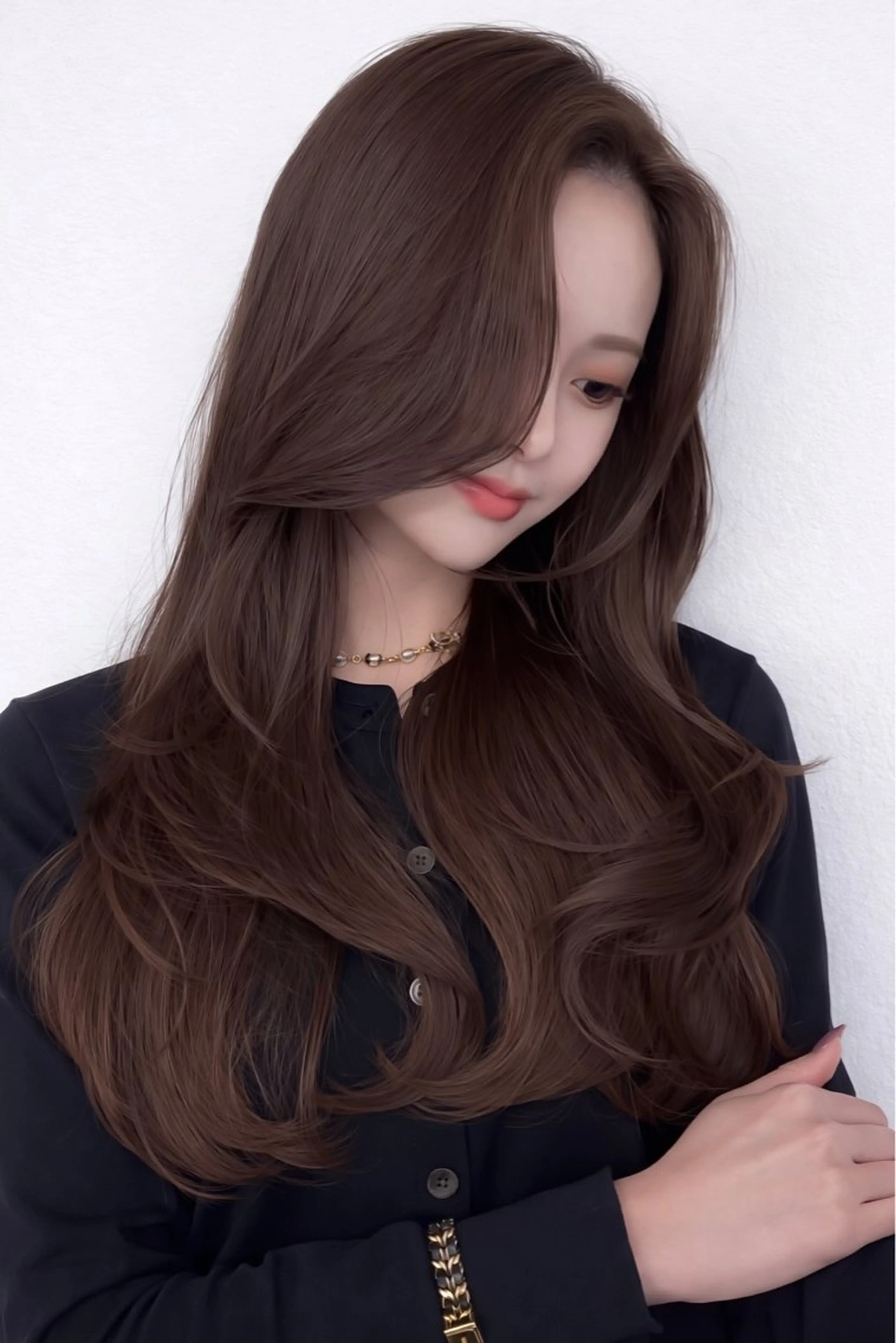 ロング カット パーマ オーナースタイリスト 佐藤のヘアスタイル