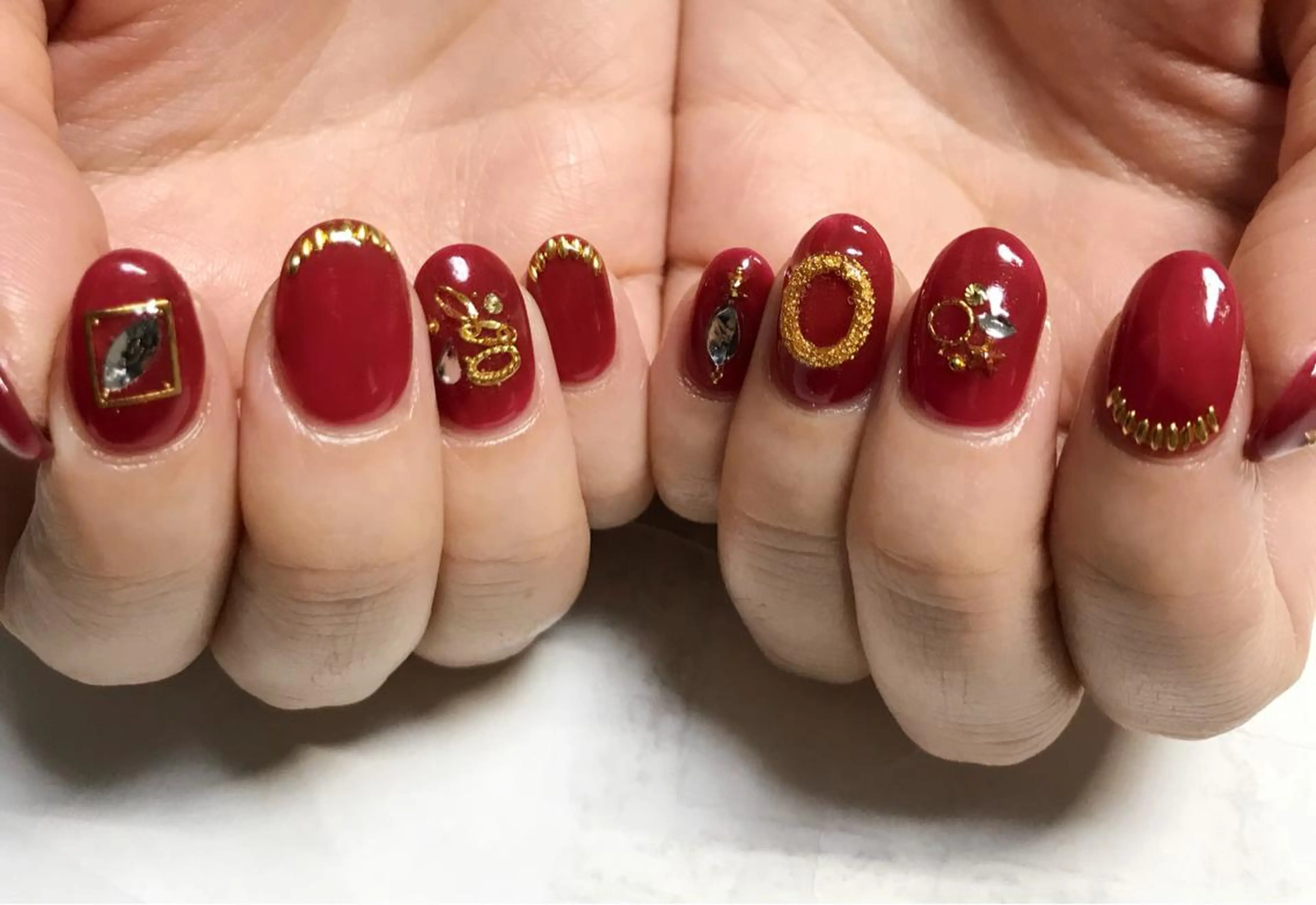 ネイル ハンドネイル nail salon en familleのネイルデザイン
