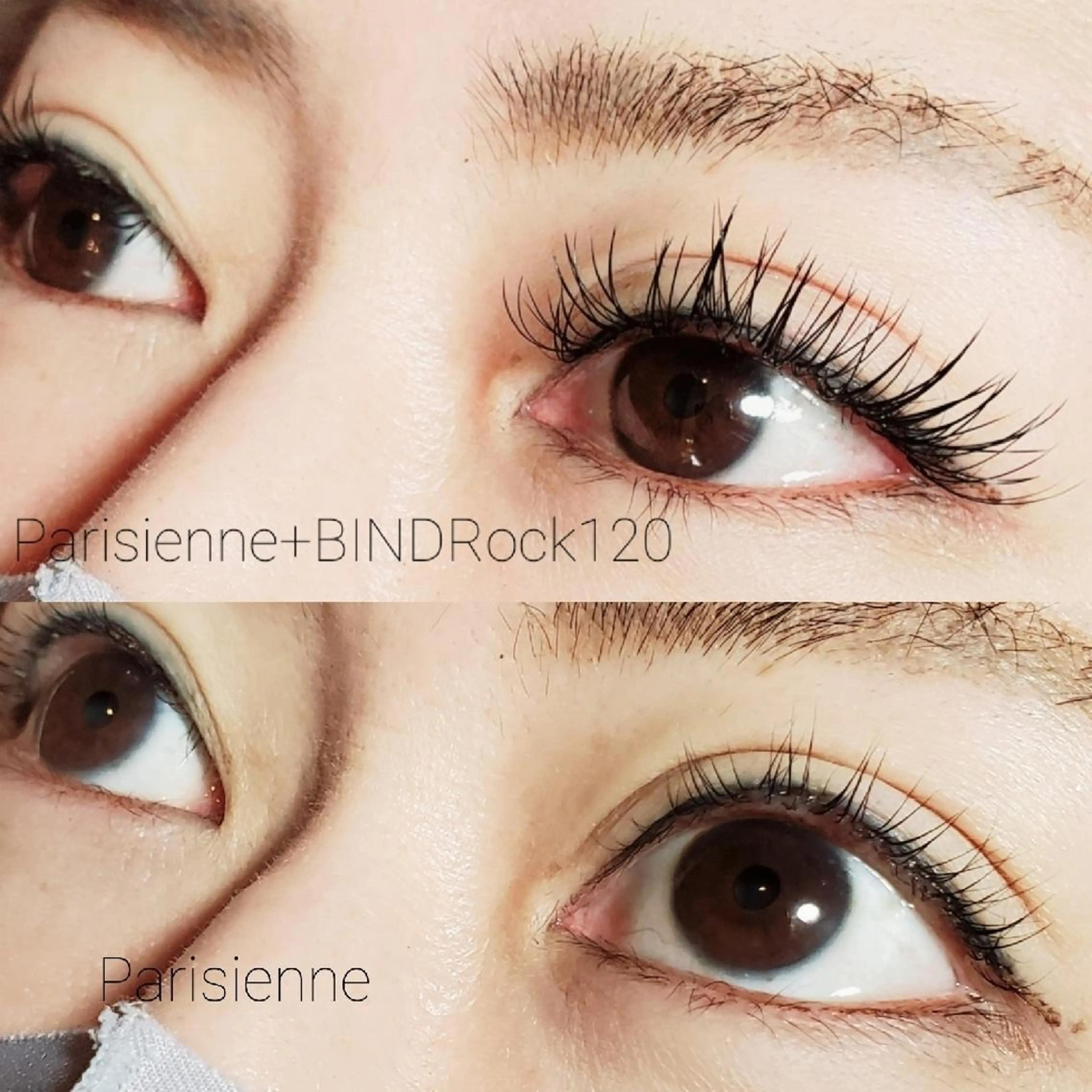 マツエク・マツパ バインドロック フラットラッシュ パリジェンヌラッシュリフト 一重×まつ毛パーマ マツエク hair& beauty BRYのマツエク・マツパデザイン