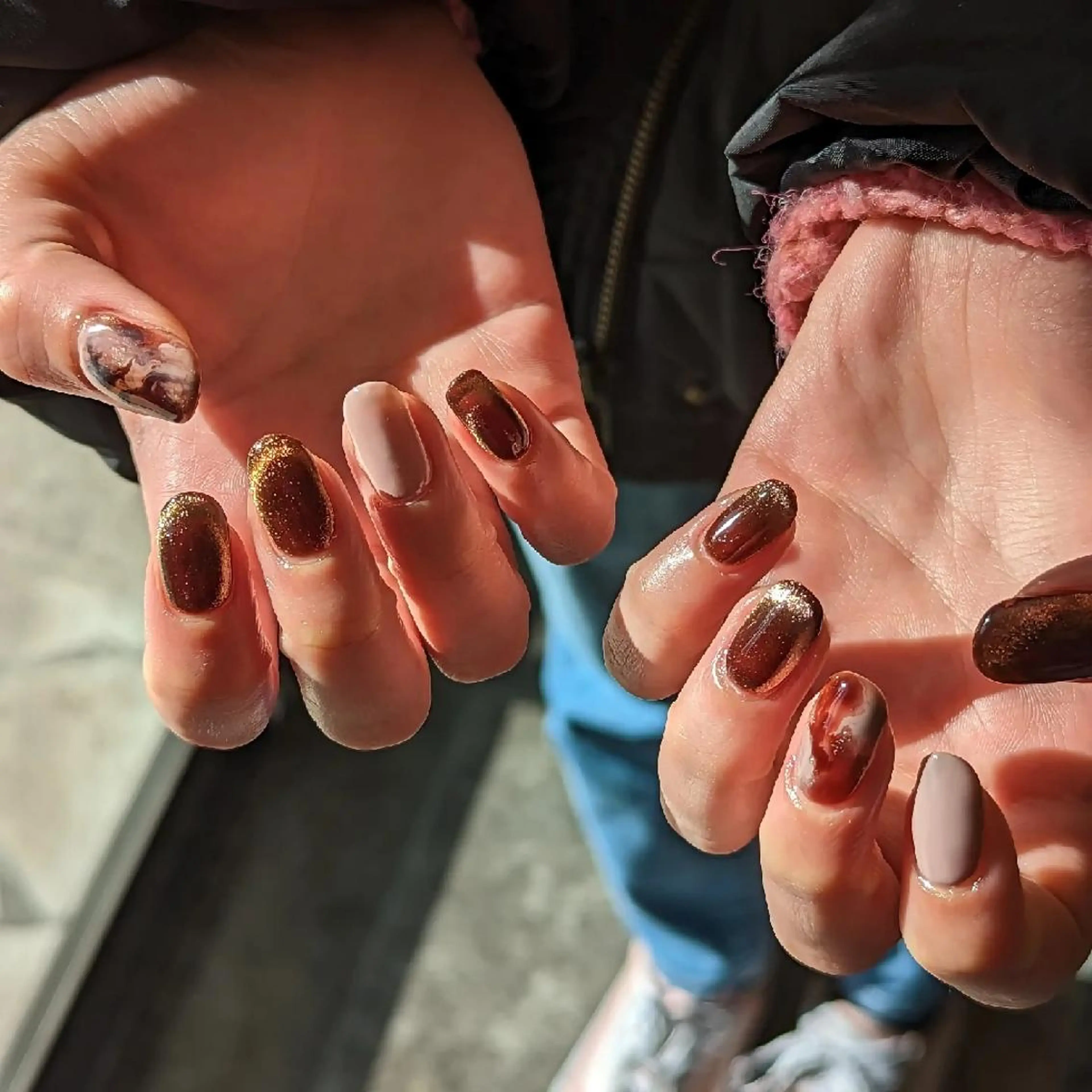 ネイル マグネットネイル ナリタ・ マミのネイルデザイン