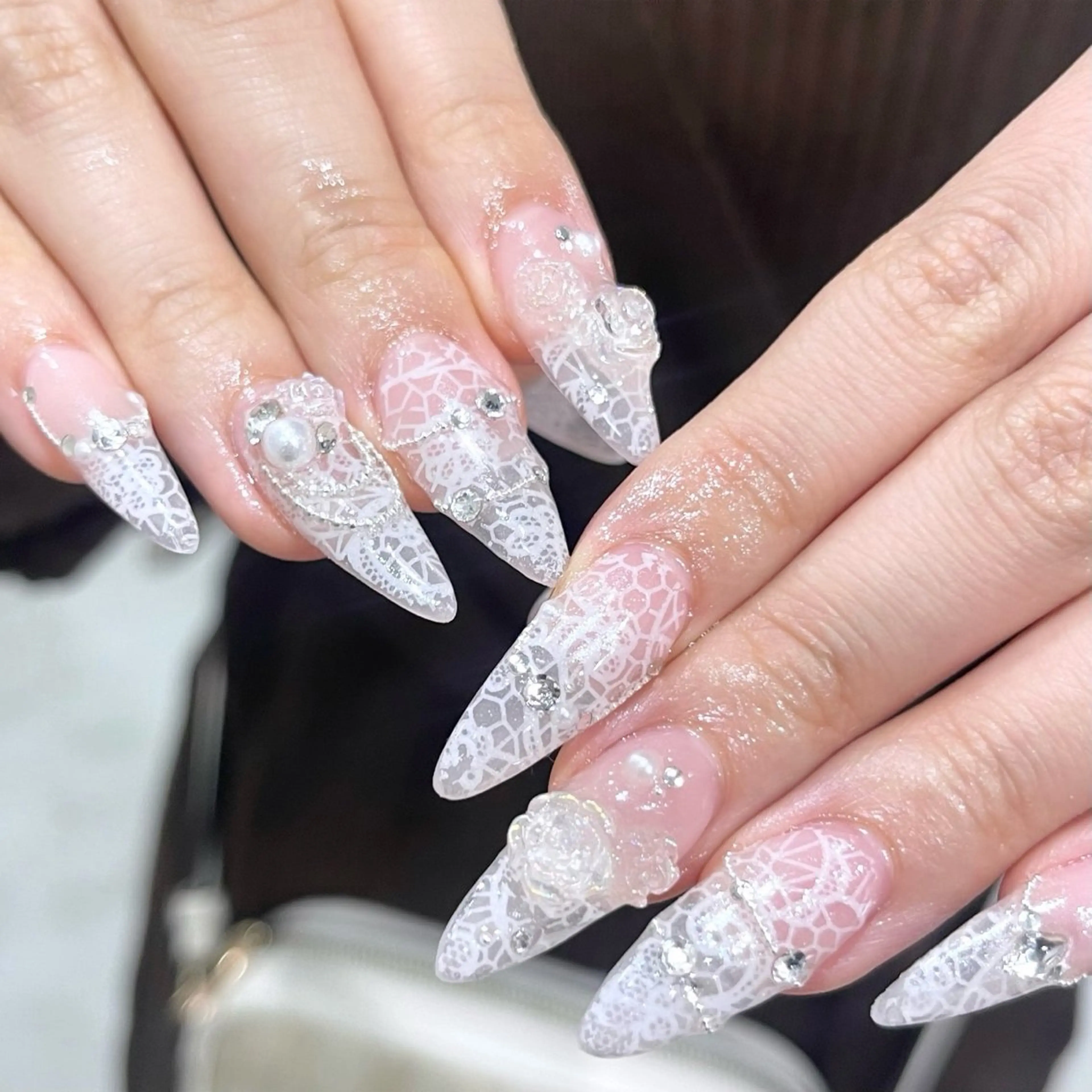 ネイル ハンドネイル 🧁fein. nana🩵のネイルデザイン