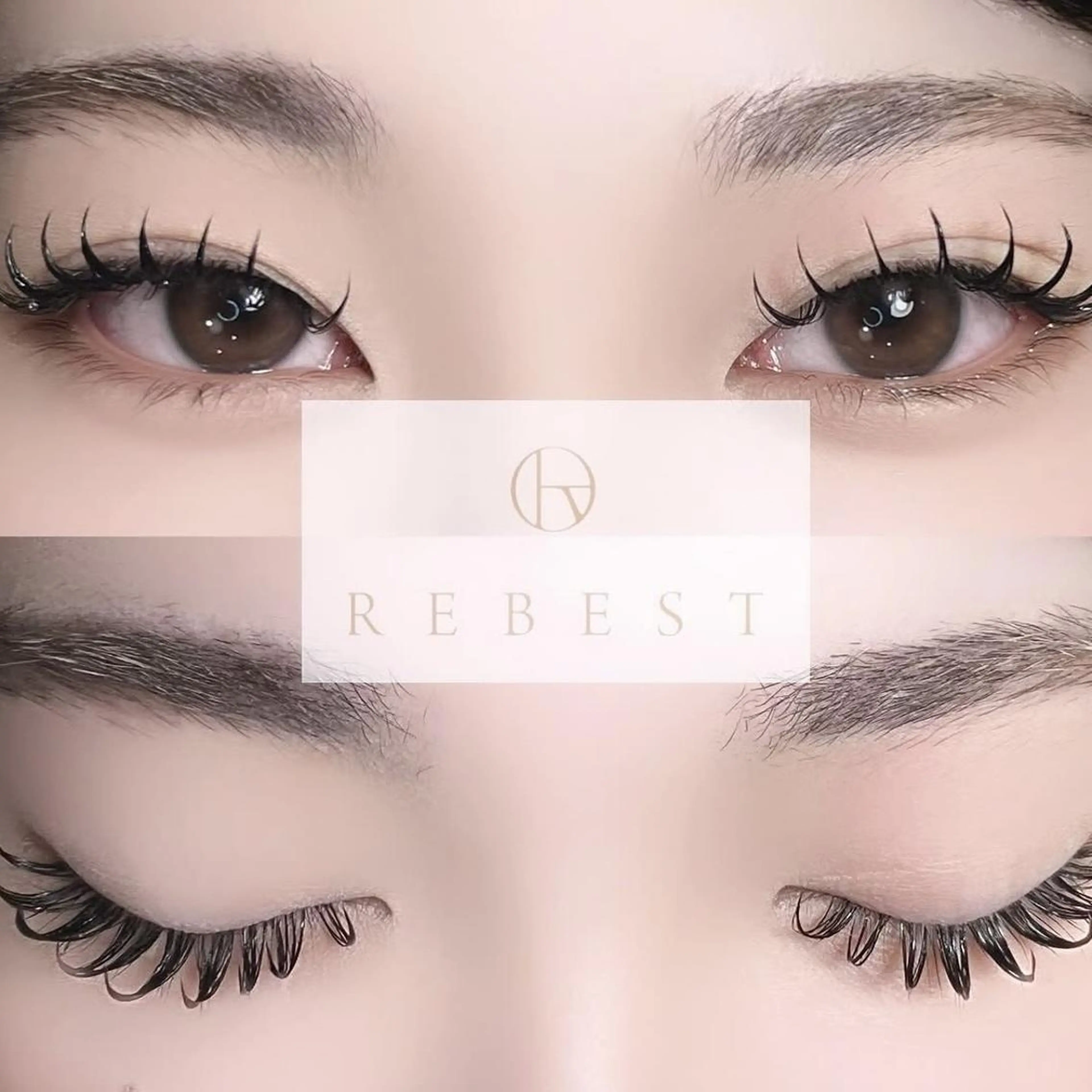 マツエク・マツパ マツエク ＲＥＢＥＳＴ ｅｙｅｌａｓｈのマツエク・マツパデザイン