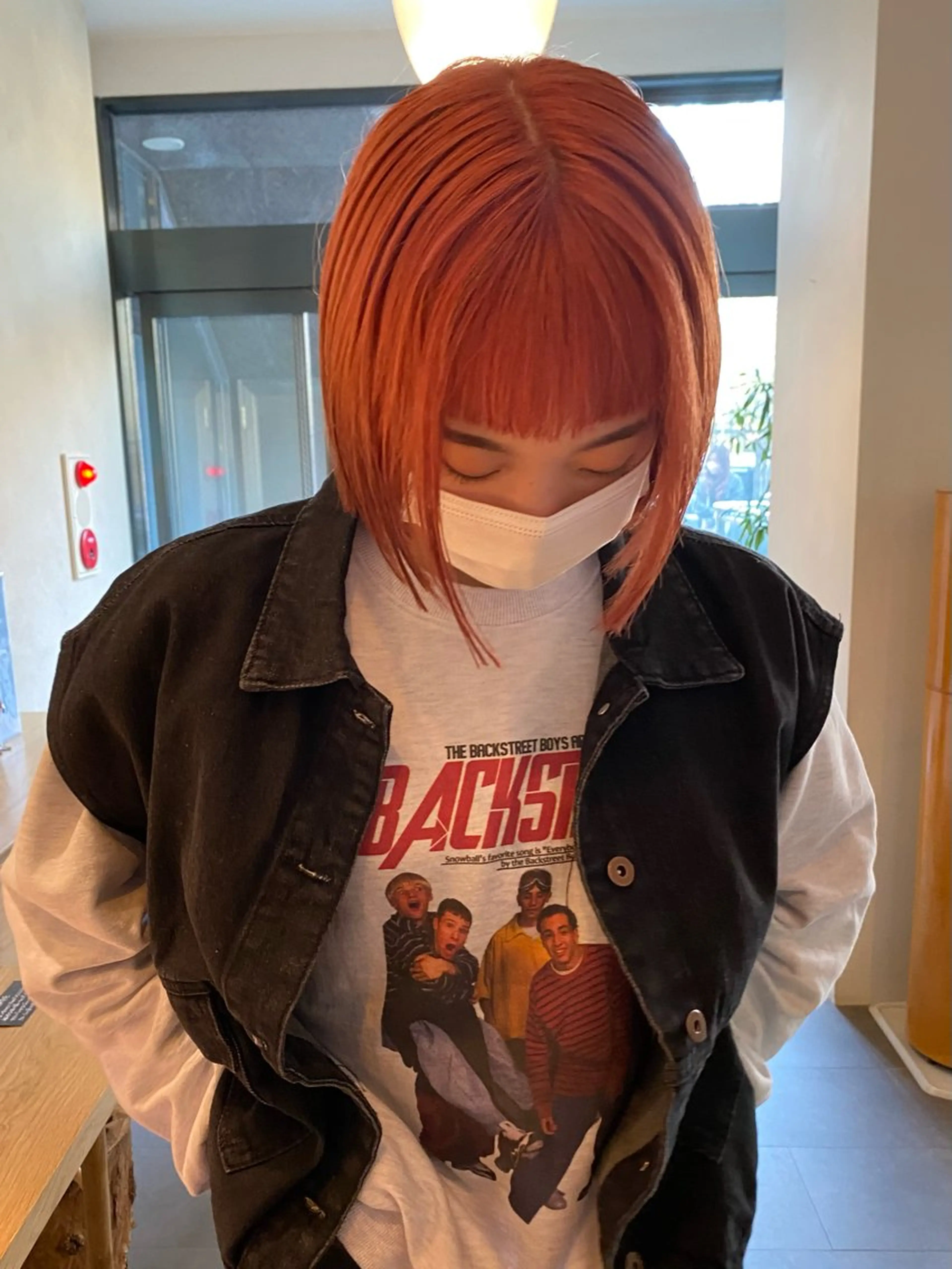 ミディアム 河坂 昌恵のヘアスタイル