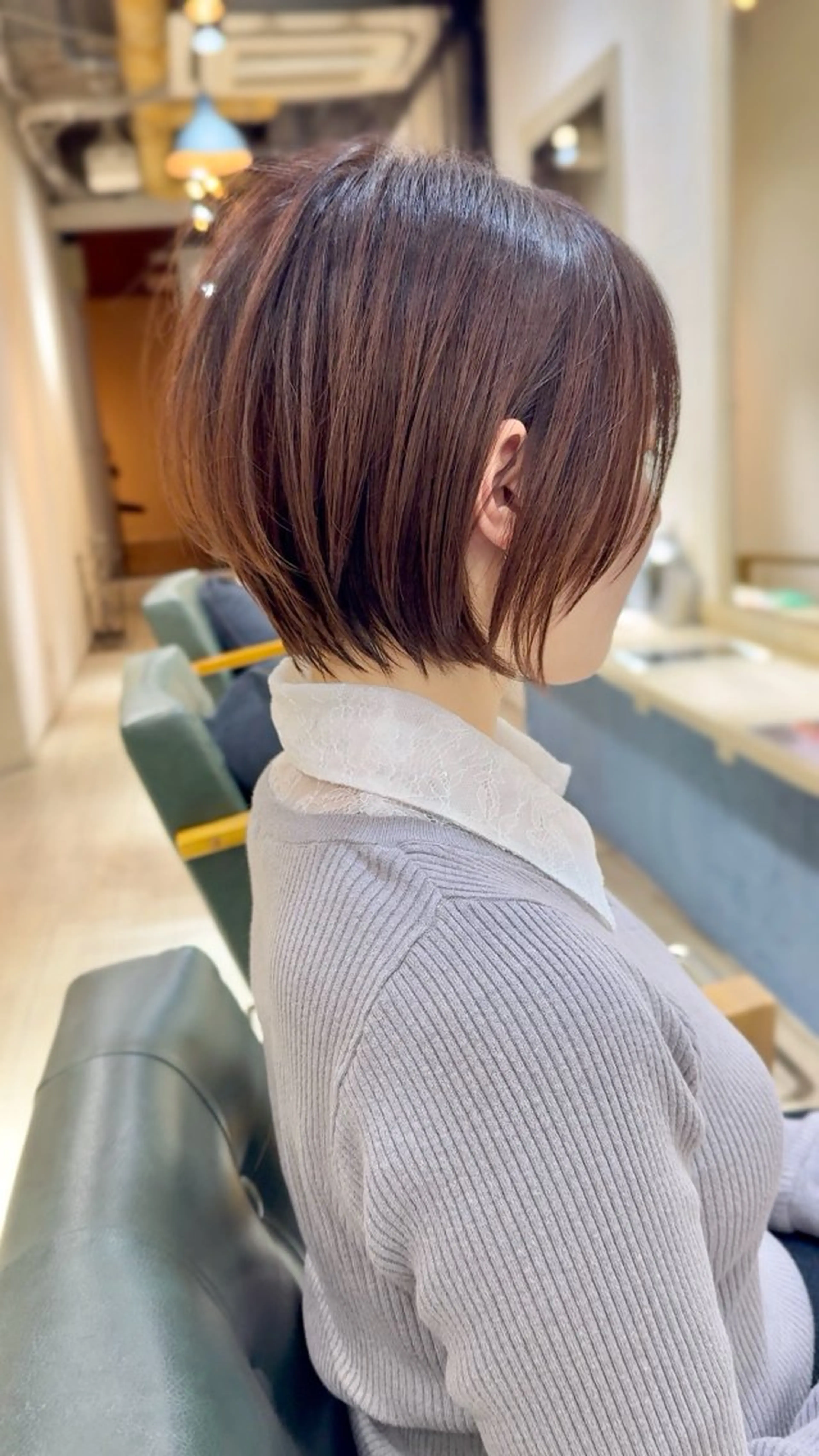 ショート ショートボブ ボブ ショートヘア 坂 直樹のヘアスタイル