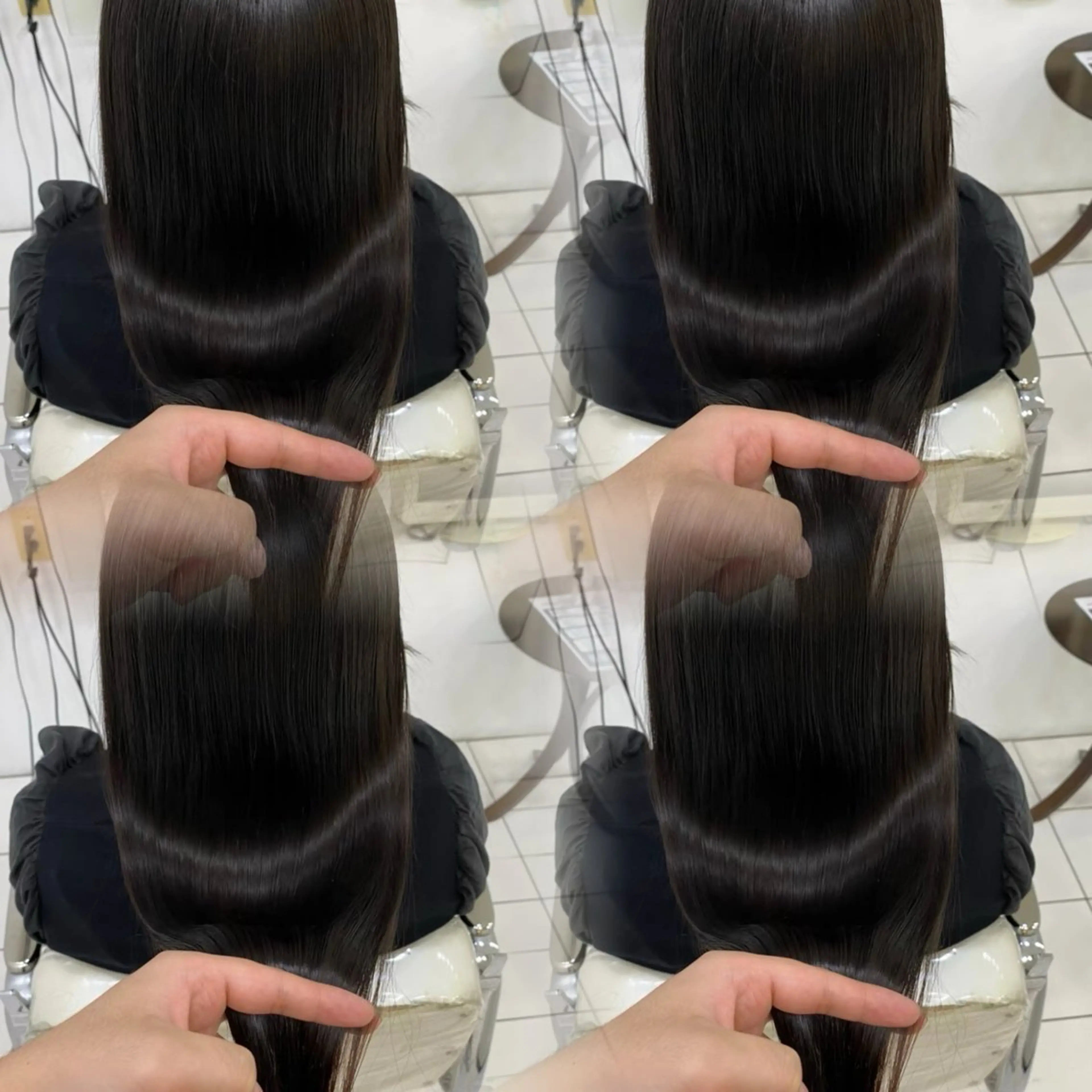 ロング カラー トリートメント 韓国風モテ髪艶カラー /島村美雨のヘアスタイル