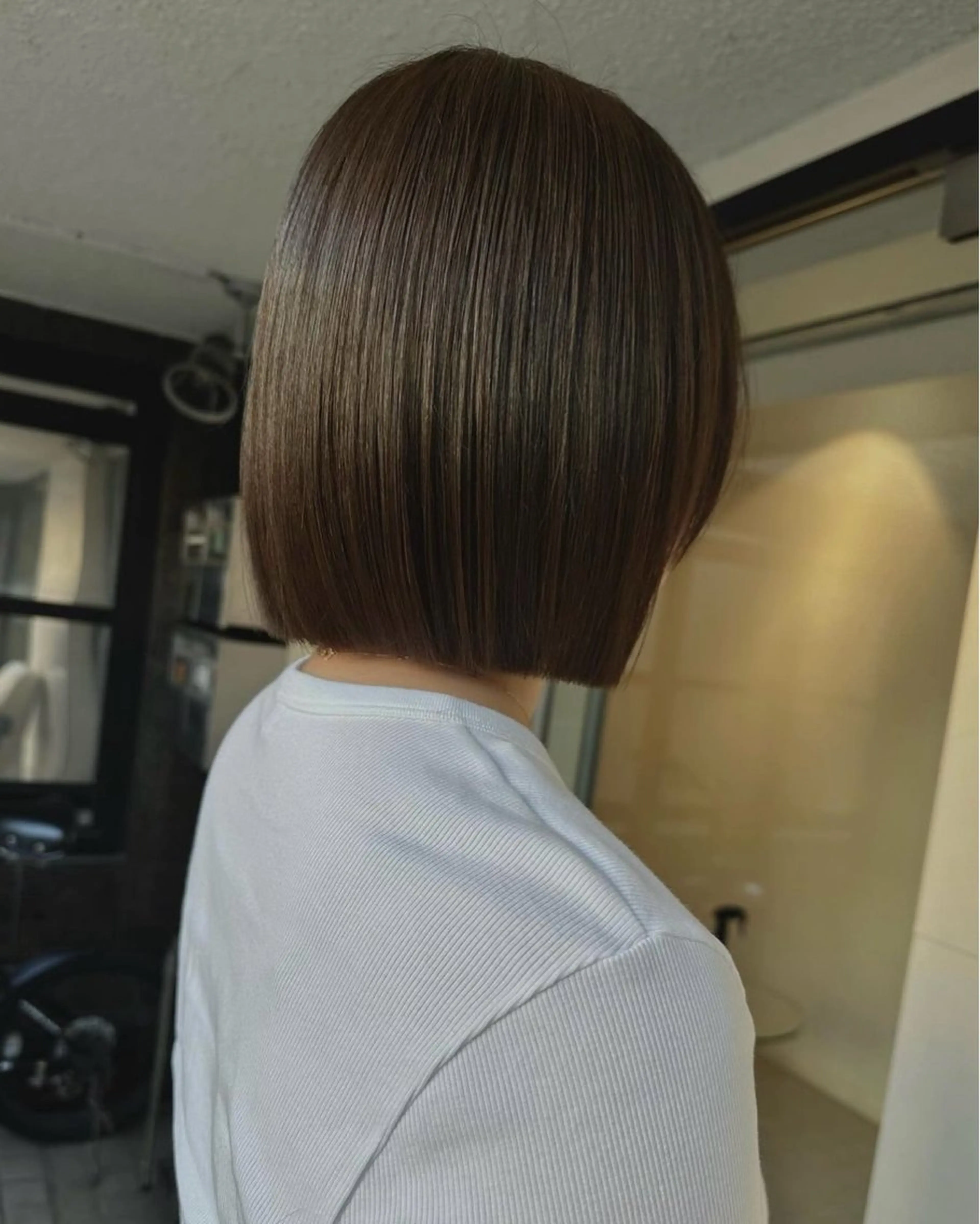 ショート 大人ヘア縮毛矯正 💛mai💛のヘアスタイル