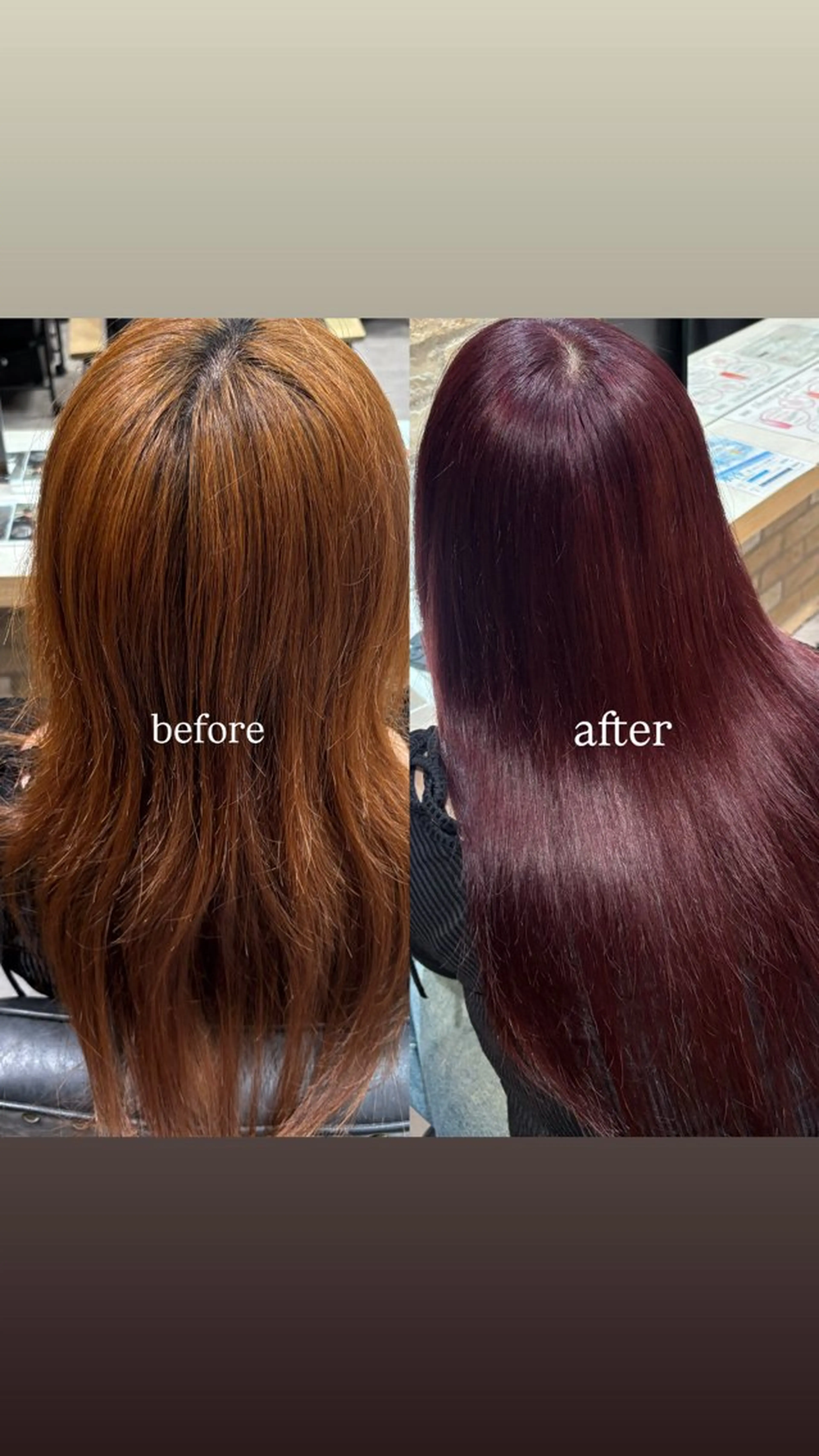 ロング カラー ヘアカラー フェザー/シャドウ/ 酸性ストレートのヘアスタイル