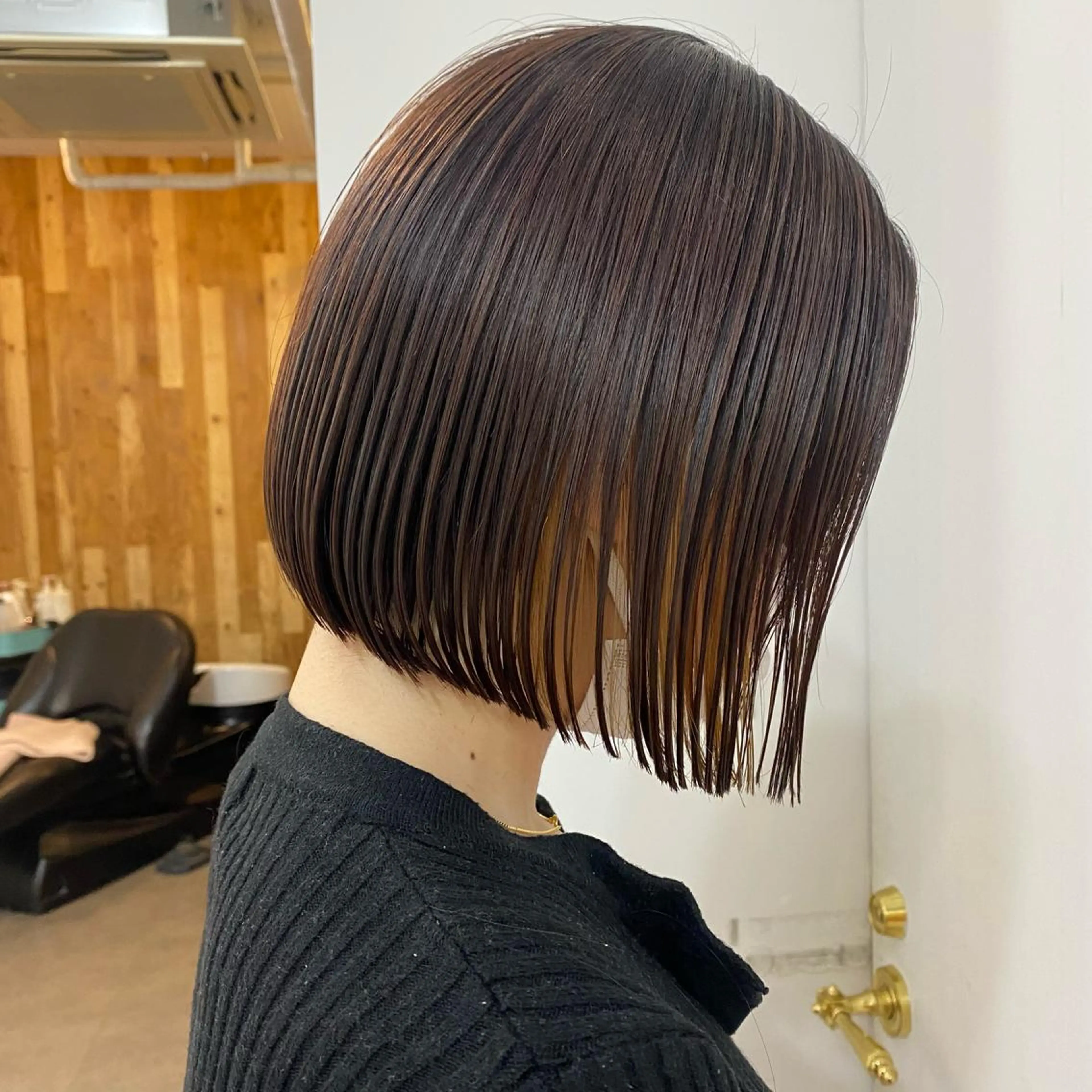 ショート カラー 🪭risa 暖色/レイヤー🪭のヘアスタイル