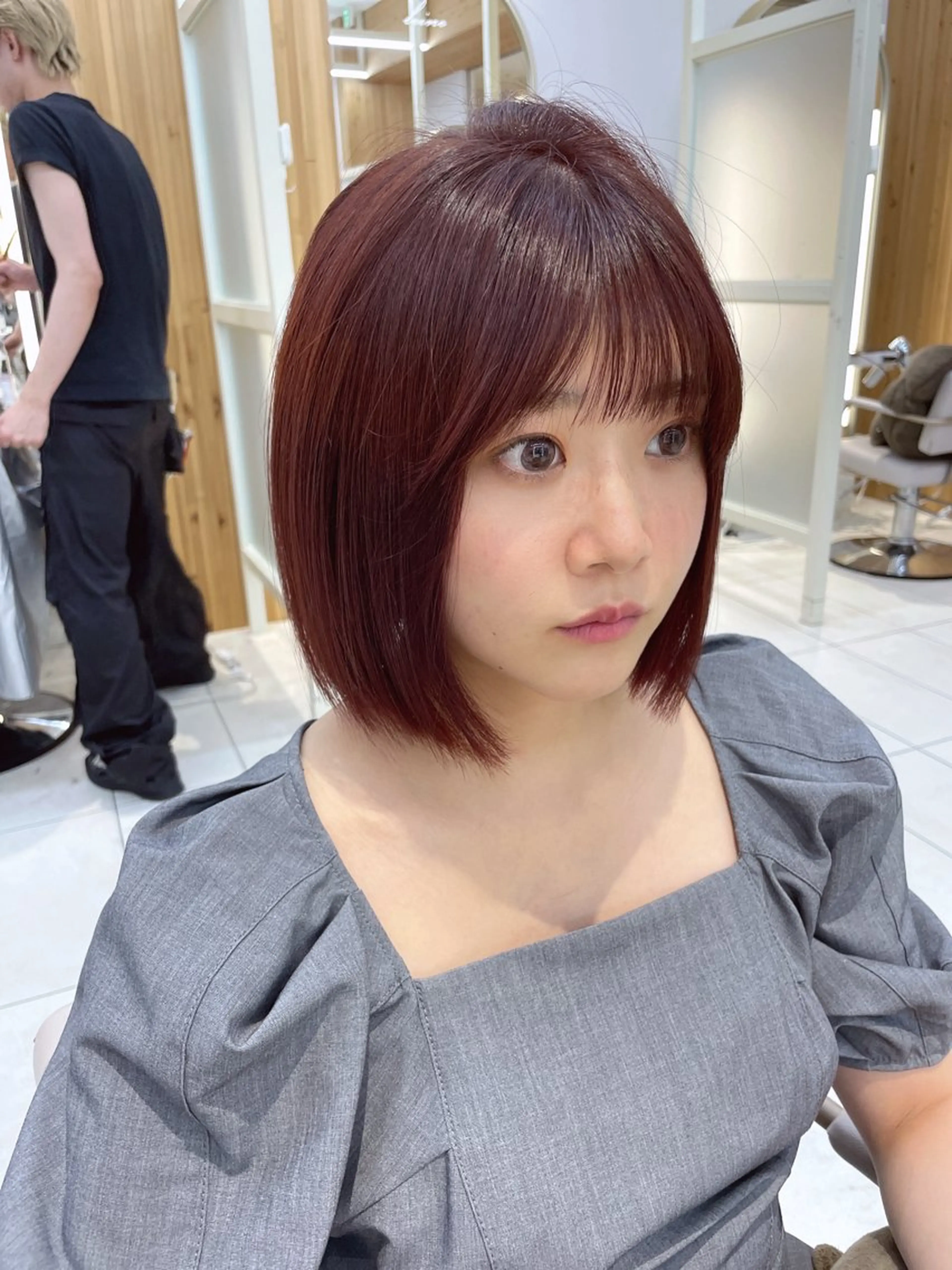 ショート レイヤー/顔周り /韓国ヘア/TAKUのヘアスタイル