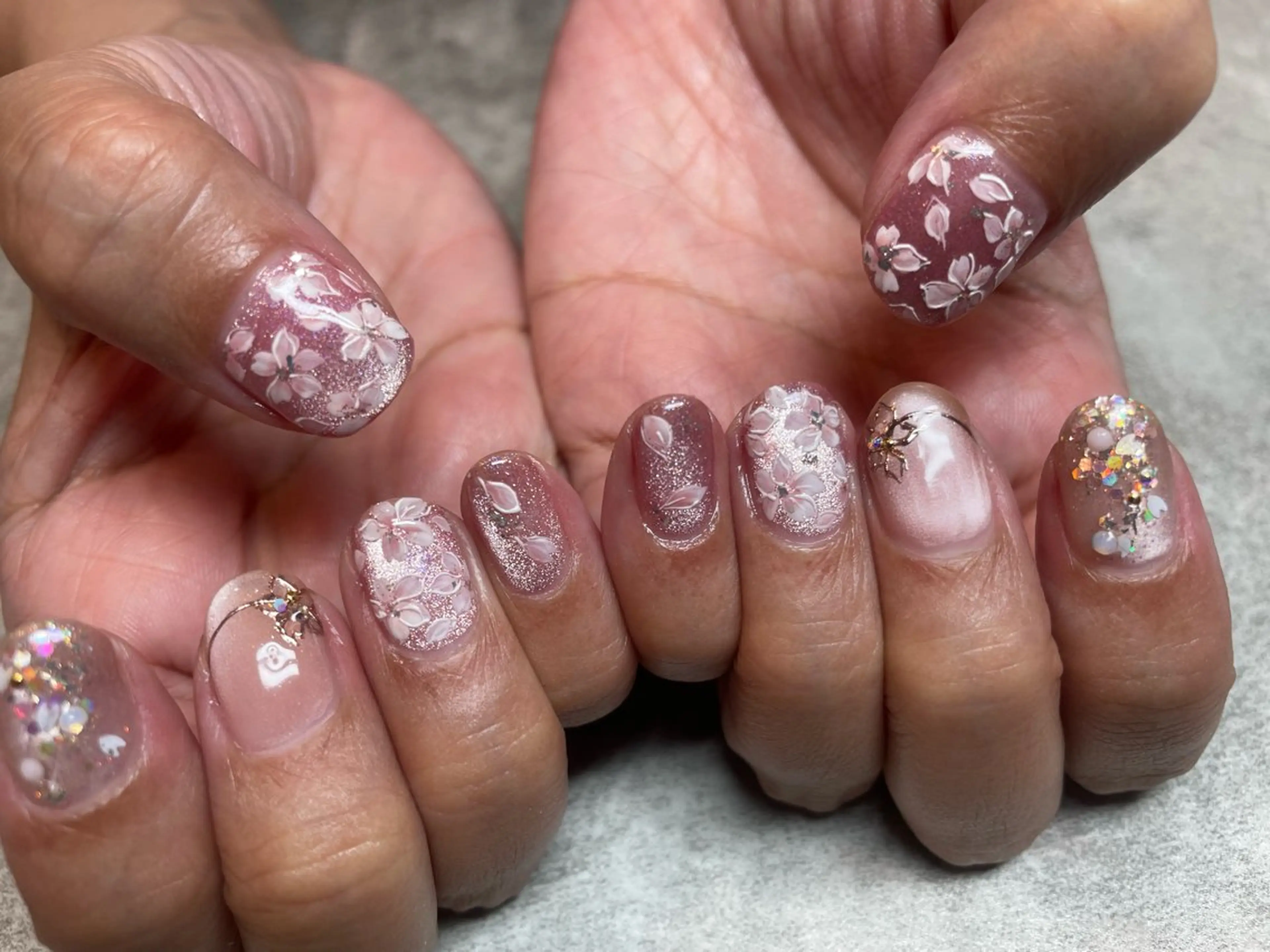 ネイル 佐藤  悠子のネイルデザイン