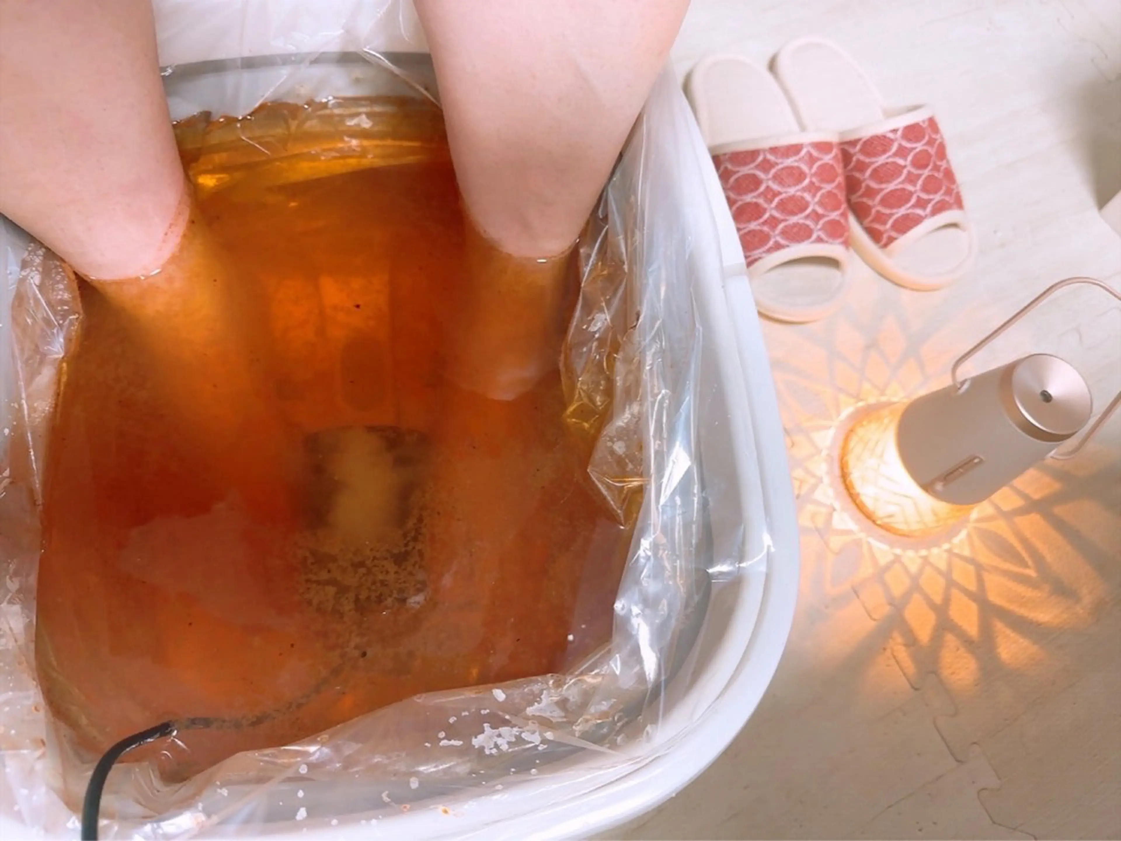 還元水素デトックスフットバス🫧30分の写真