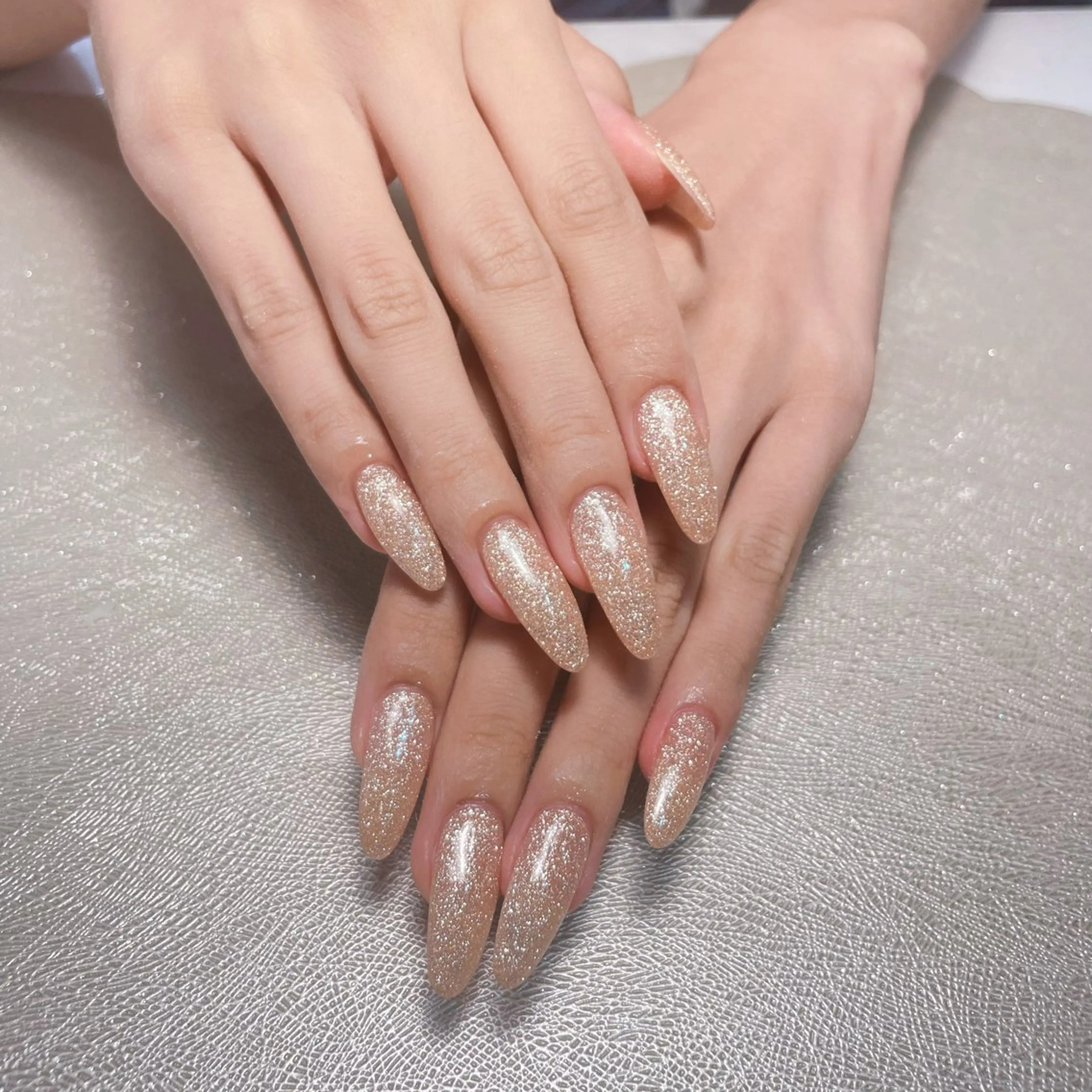 ネイル ラメ(グリッター) ハンドネイル D.d Nail Moeのネイルデザイン