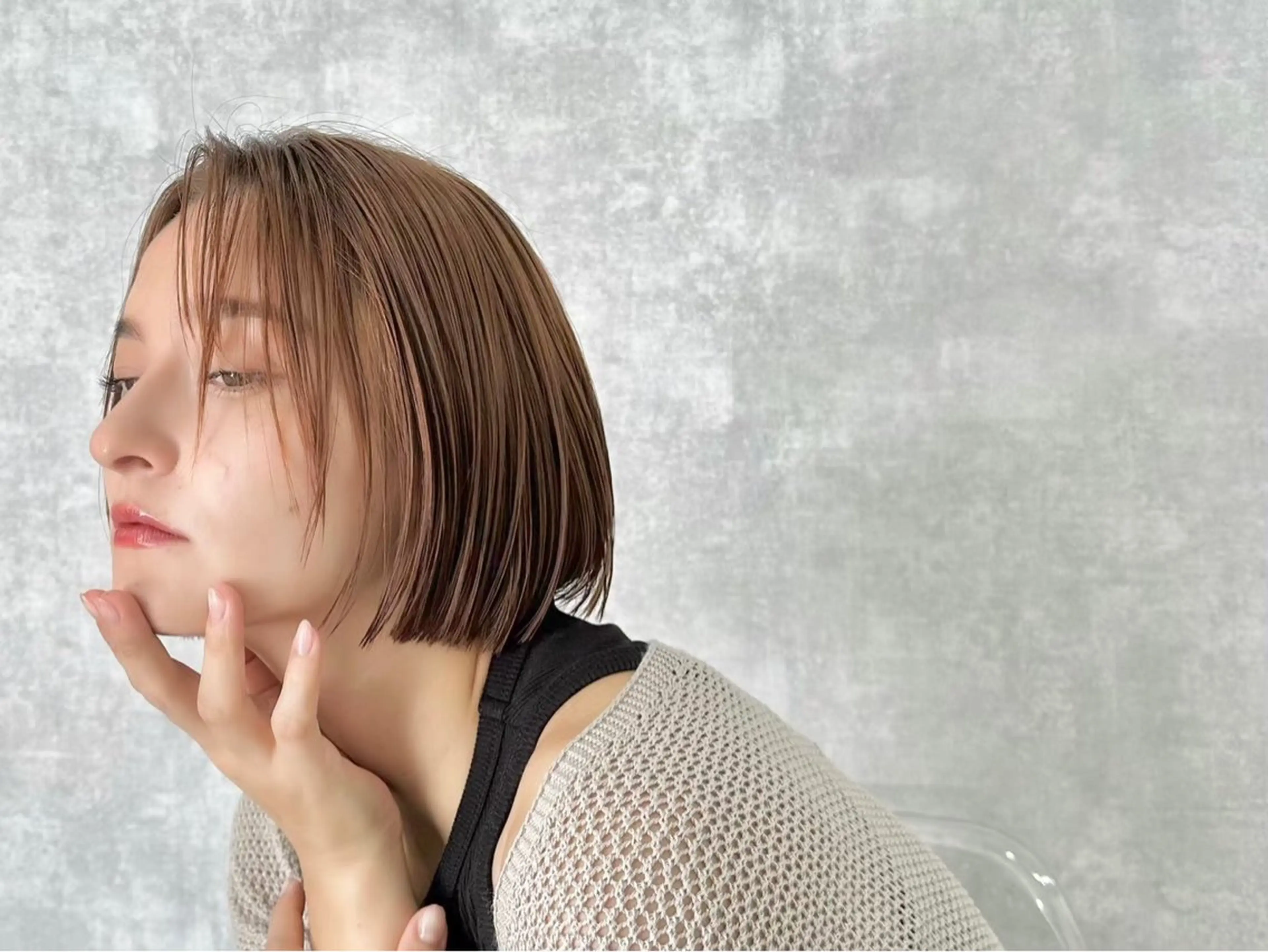 カット＋アディクシーカラー＋Aujuaトリートメントの写真