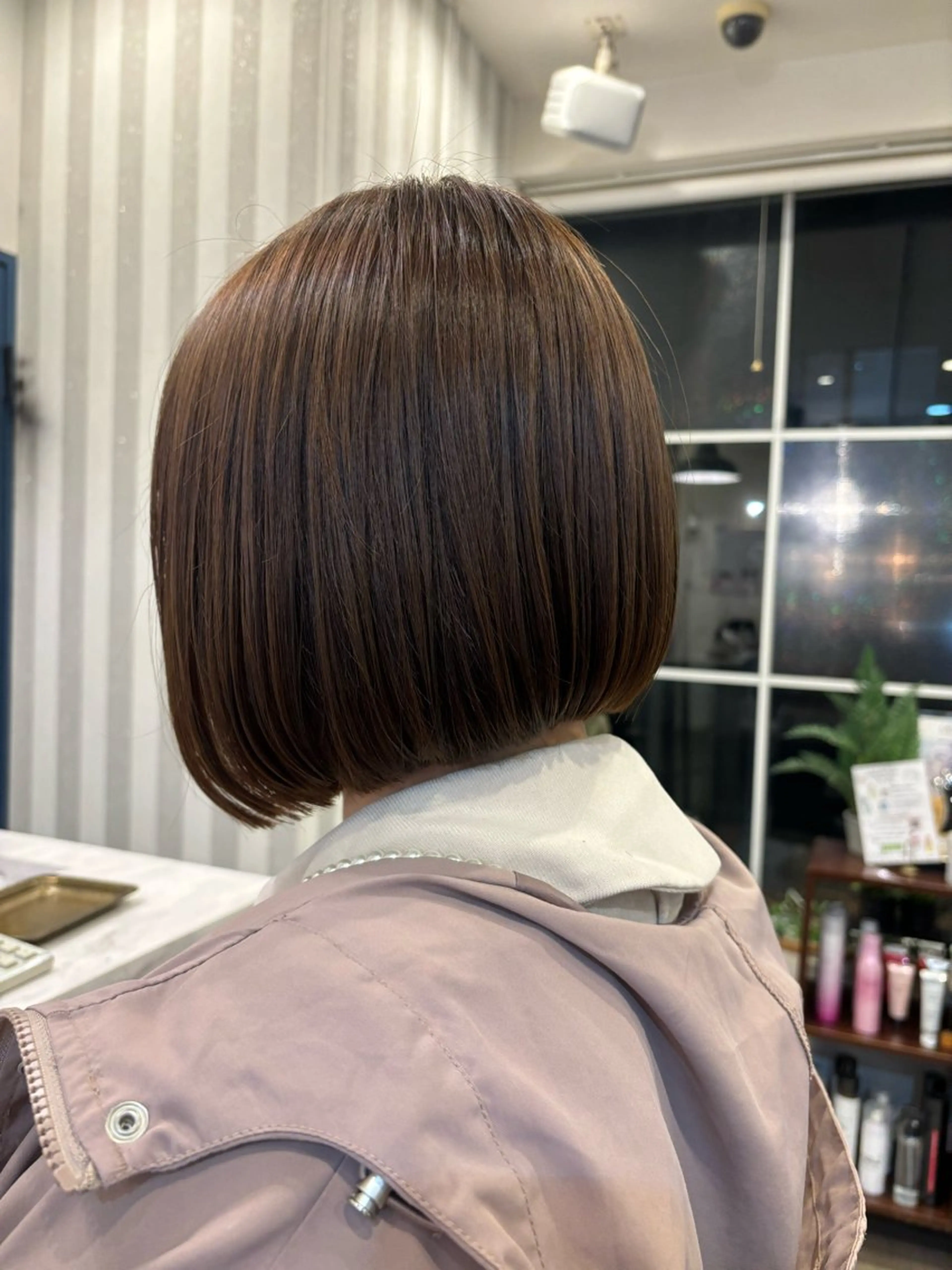 ショート 前下がりボブ ボブ 佐藤 優衣のヘアスタイル