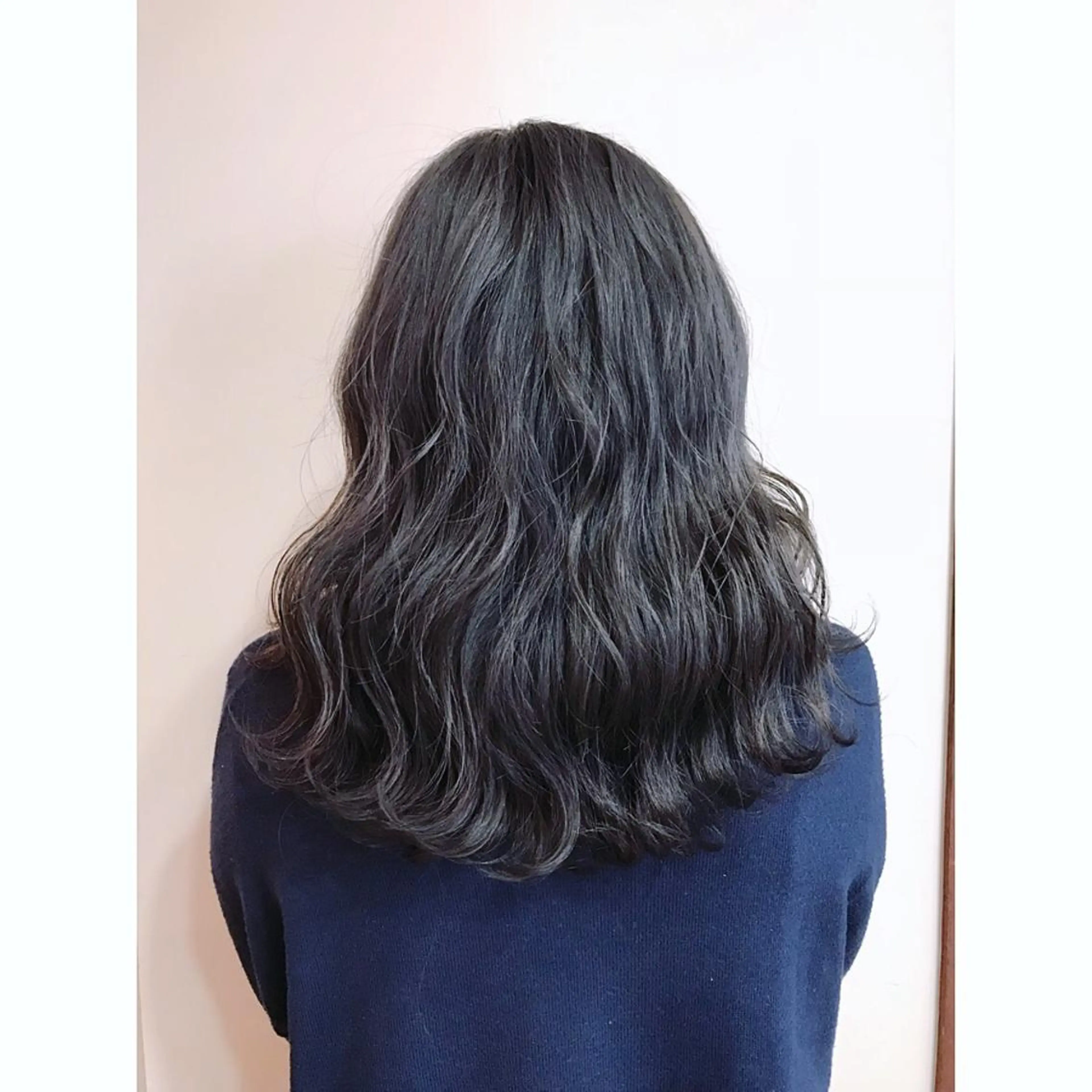 セミロング 松村 未央のヘアスタイル