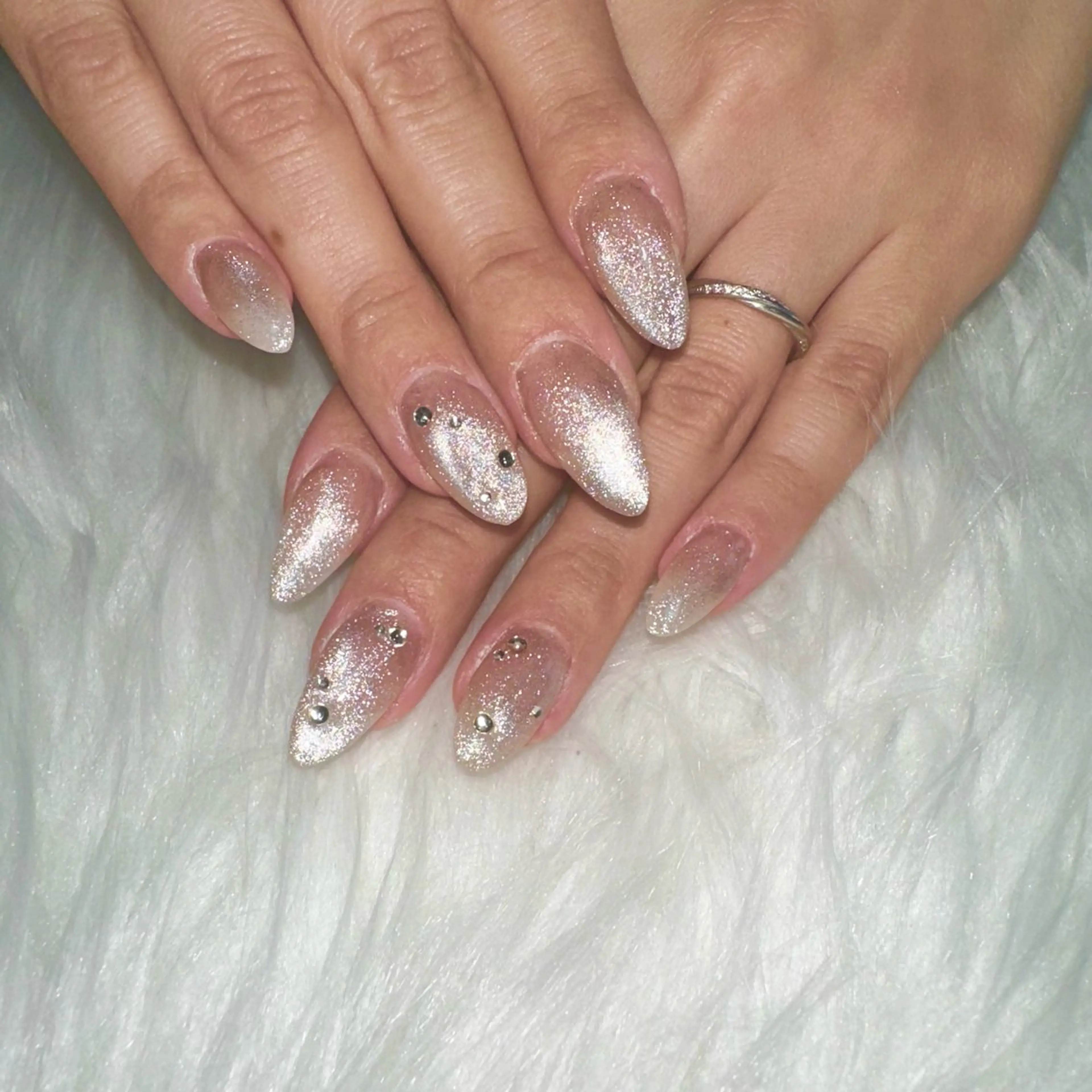 ネイル マグネットネイル スカルプネイル ハンドネイル Feel♡ JYURIAのネイルデザイン