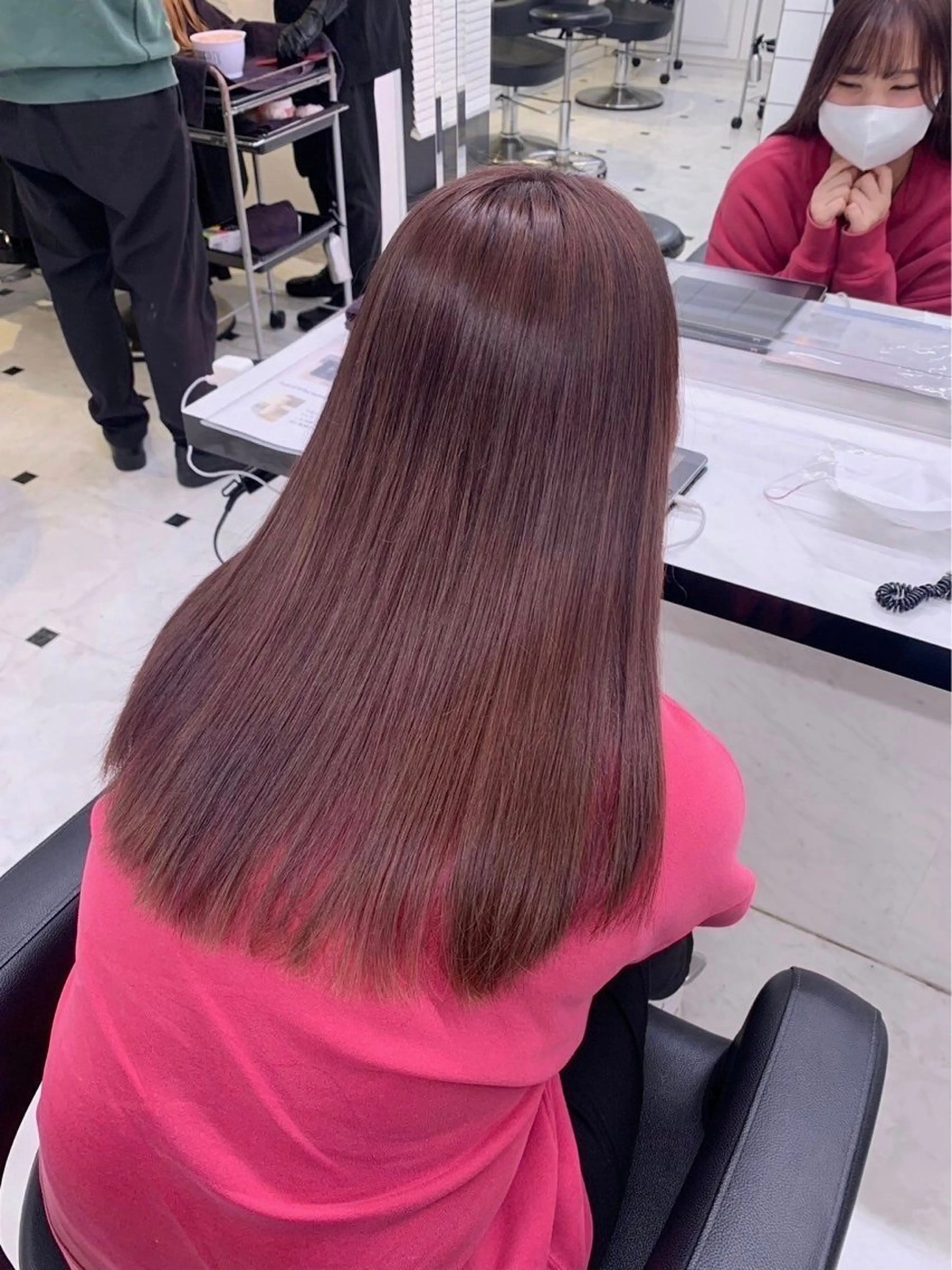 カラー ヘアカラー 🎀ツヤ髪✖︎ 暖色🎀RYUKAのヘアスタイル