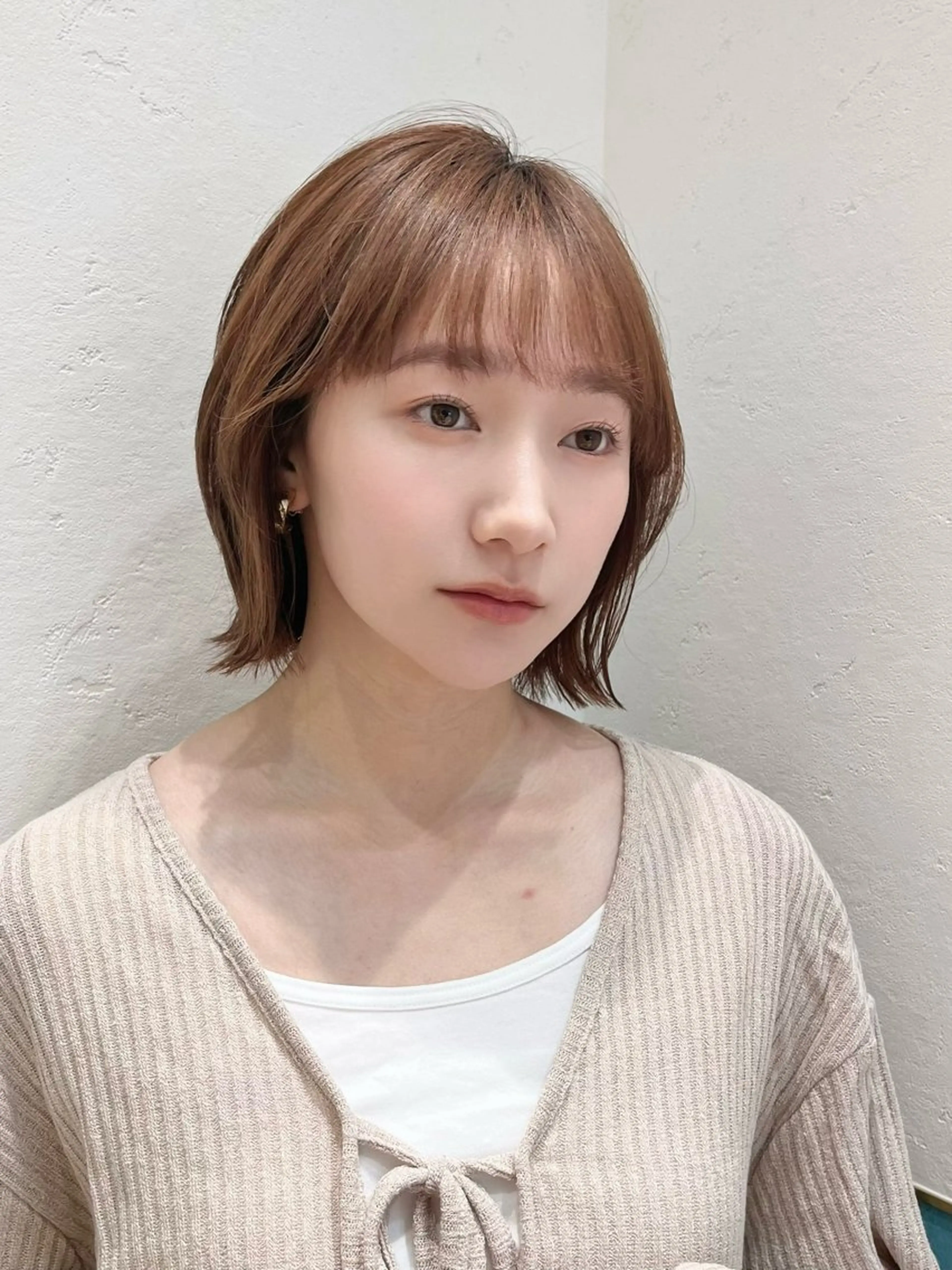 ミディアム 髪質改善/縮毛矯正/ ボブ/店長/槌矢圭悟のヘアスタイル