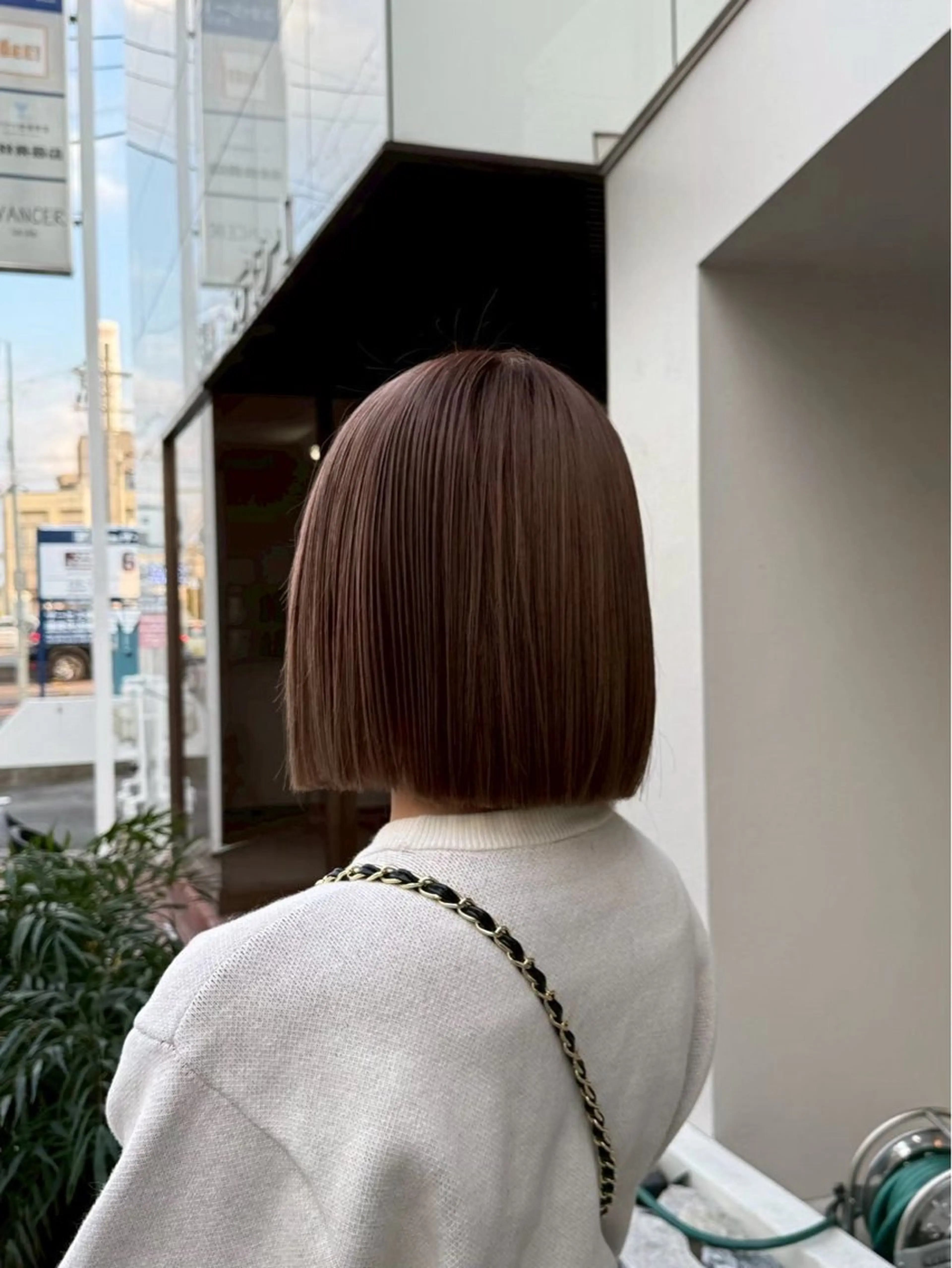 ショート 新井 美優のヘアスタイル