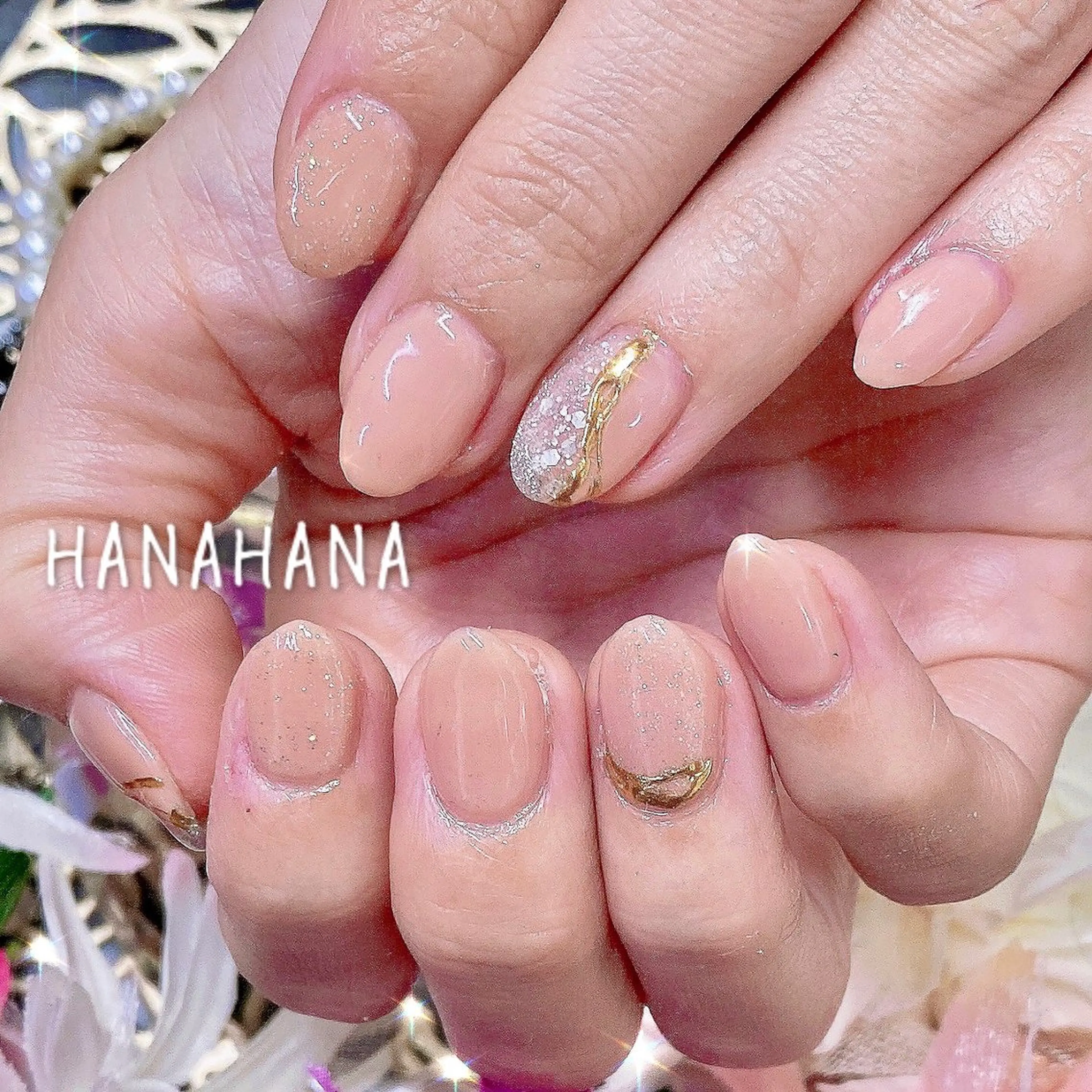 ネイル ジェルネイル HANAHANAのネイルデザイン