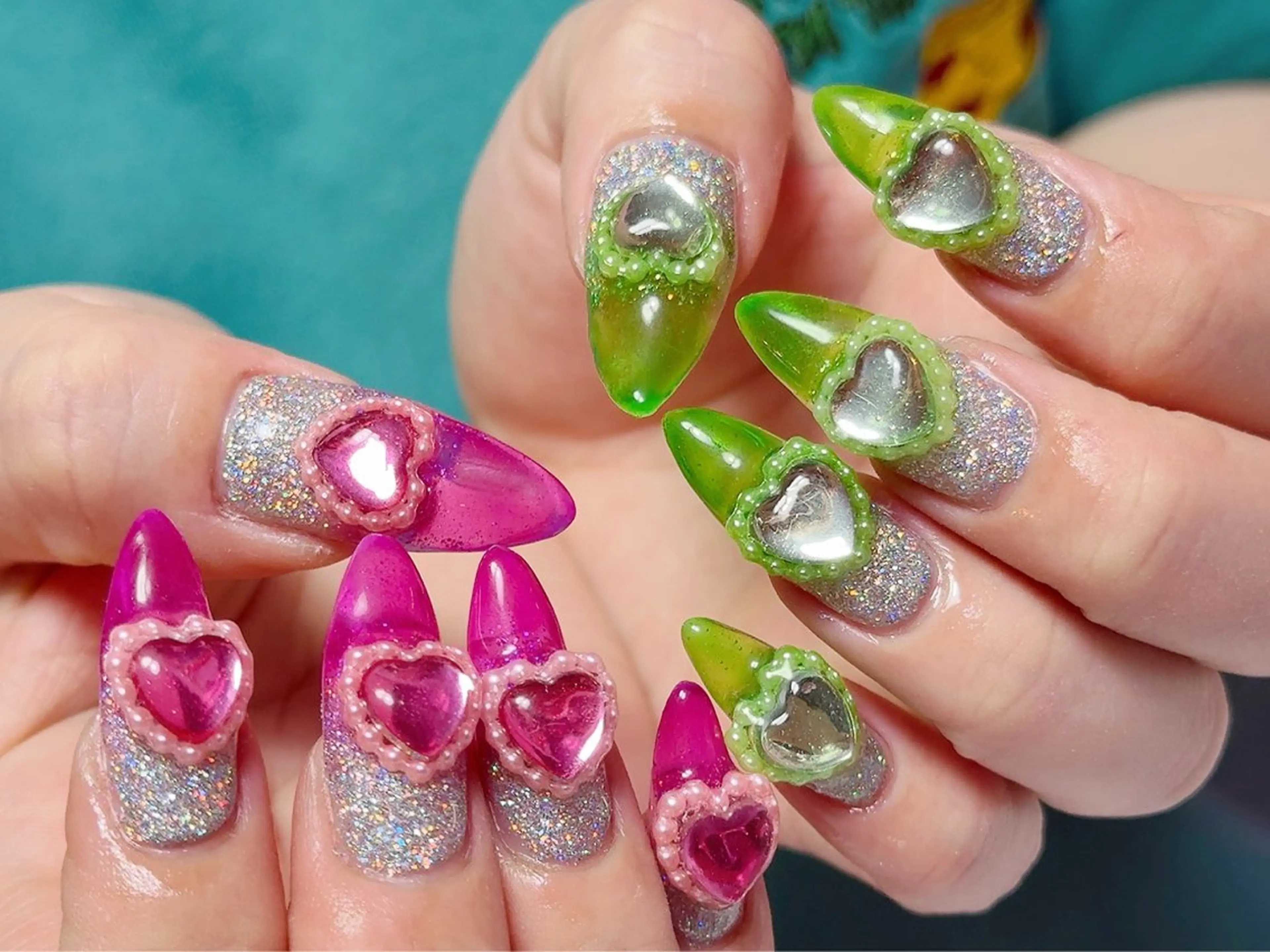 ネイル ハンドネイル アイアムアイ 大村磨衣のネイルデザイン