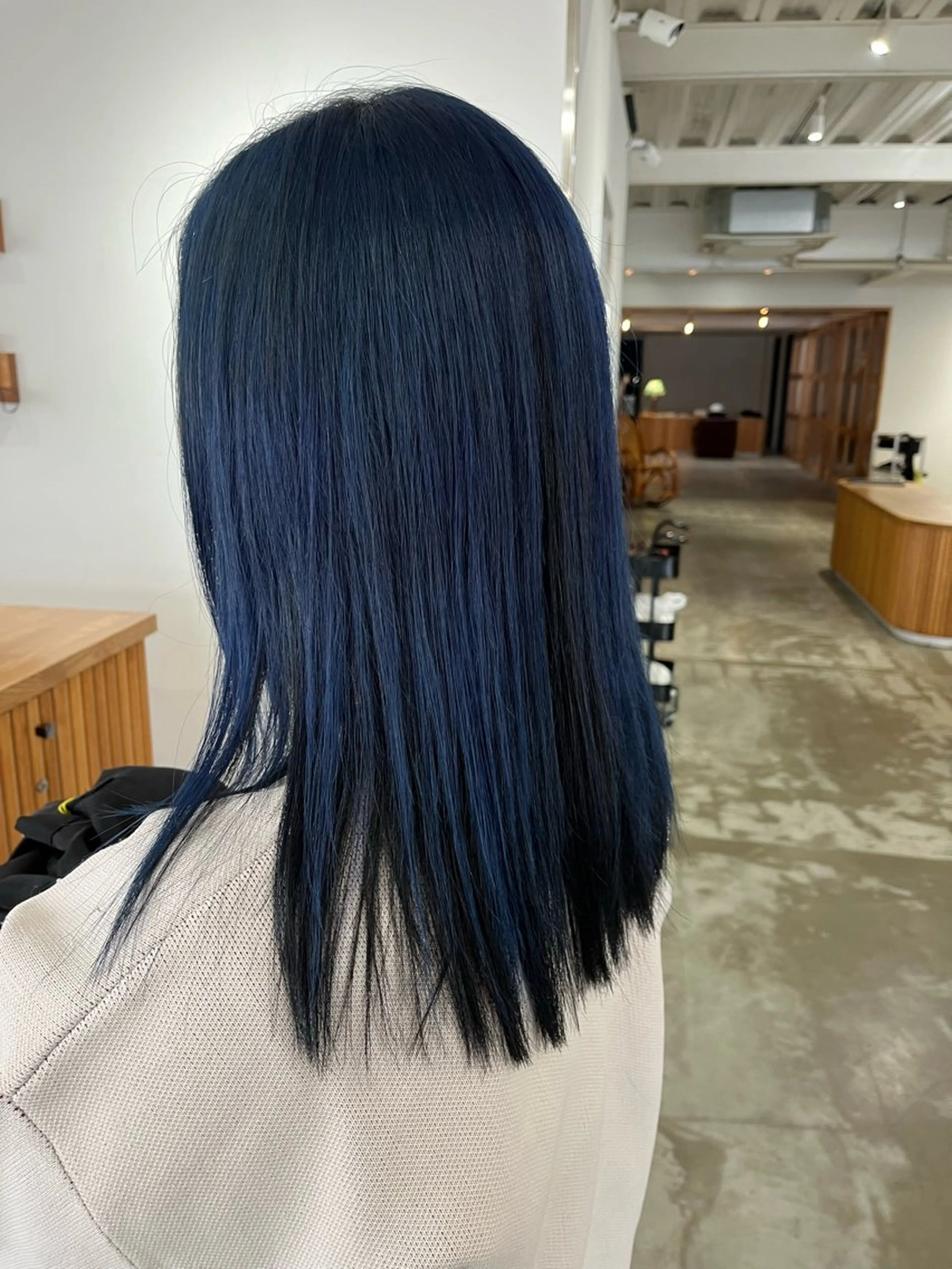 ロング ヘアカラー ノハナ💜北谷 BY MY SIDEのヘアスタイル