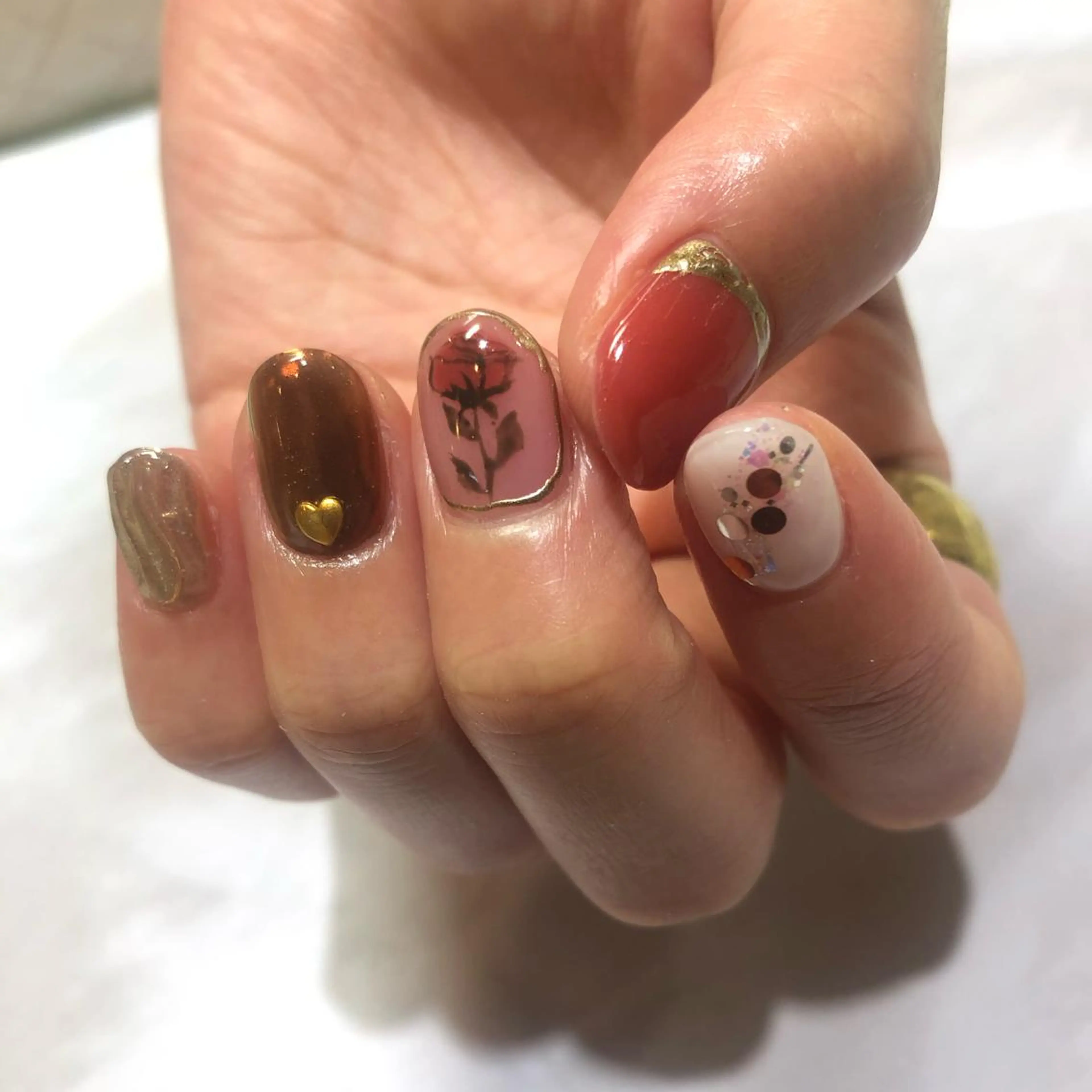 ネイル 自由が丘✳︎奥沢 nail söpöのネイルデザイン