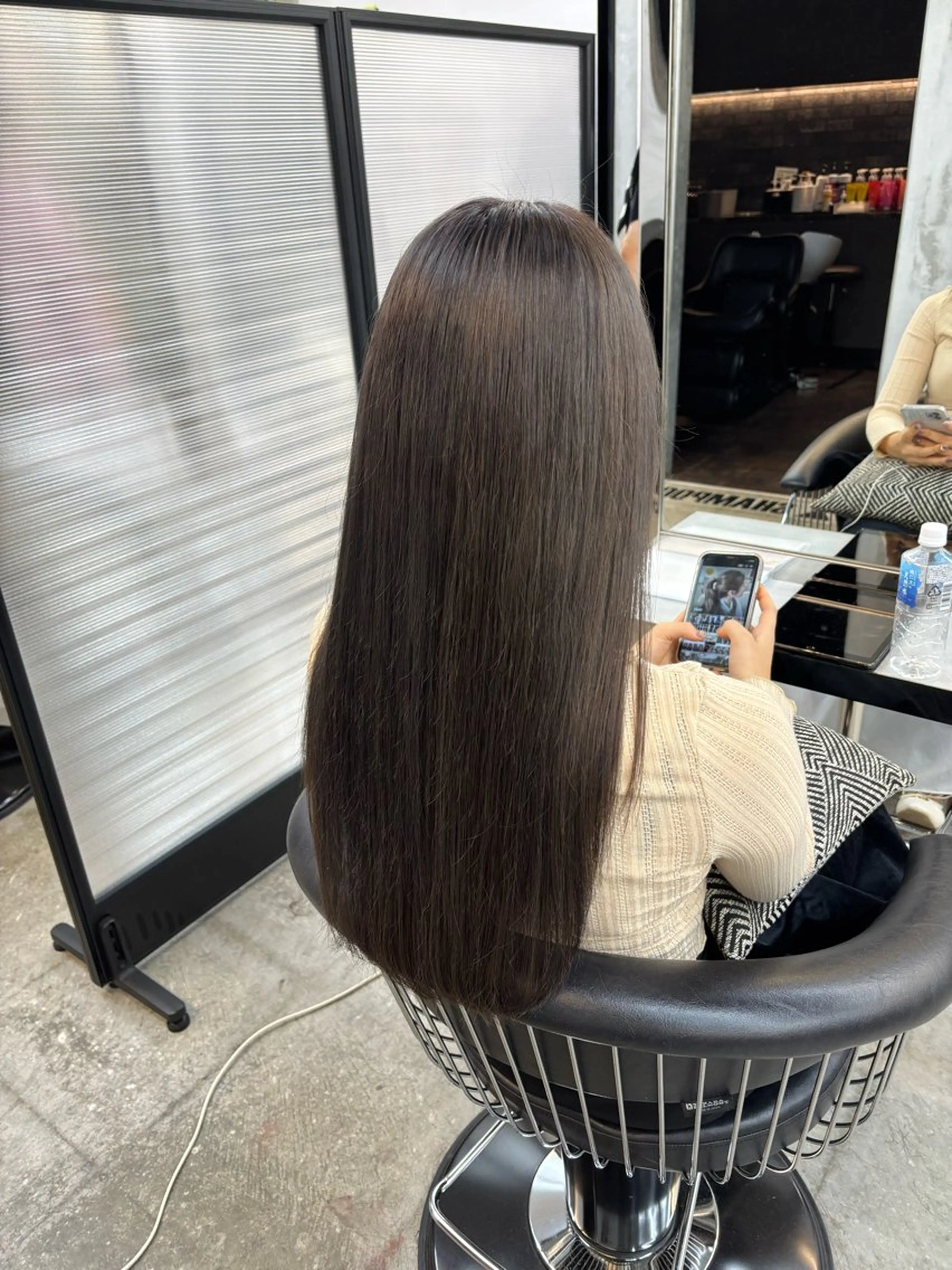 ロング カラー 透明感カラー ラベンダーカラー 🌷艶感カラー🌷 富施 優花のヘアスタイル