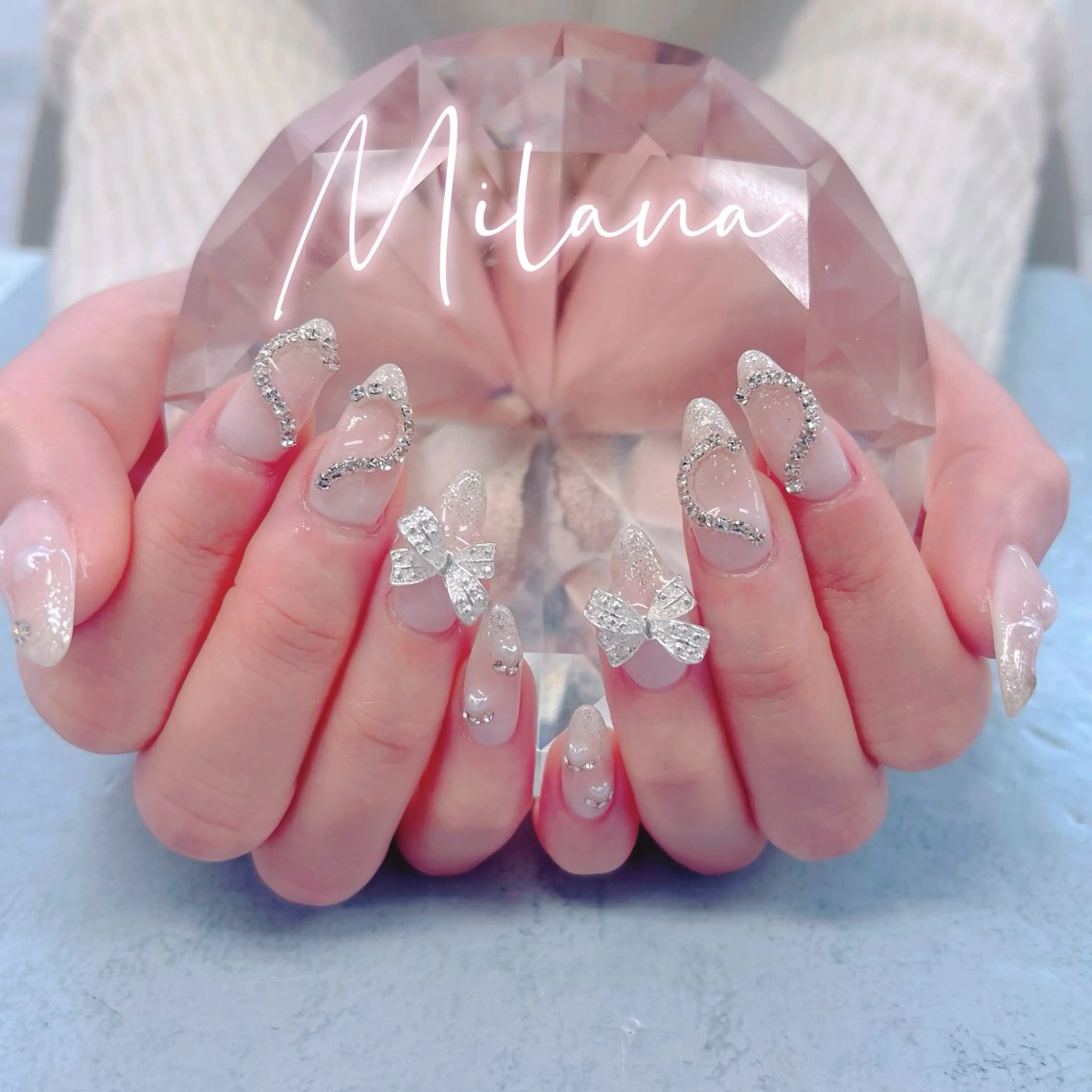 ネイル ハンドネイル Milana 西里のネイルデザイン