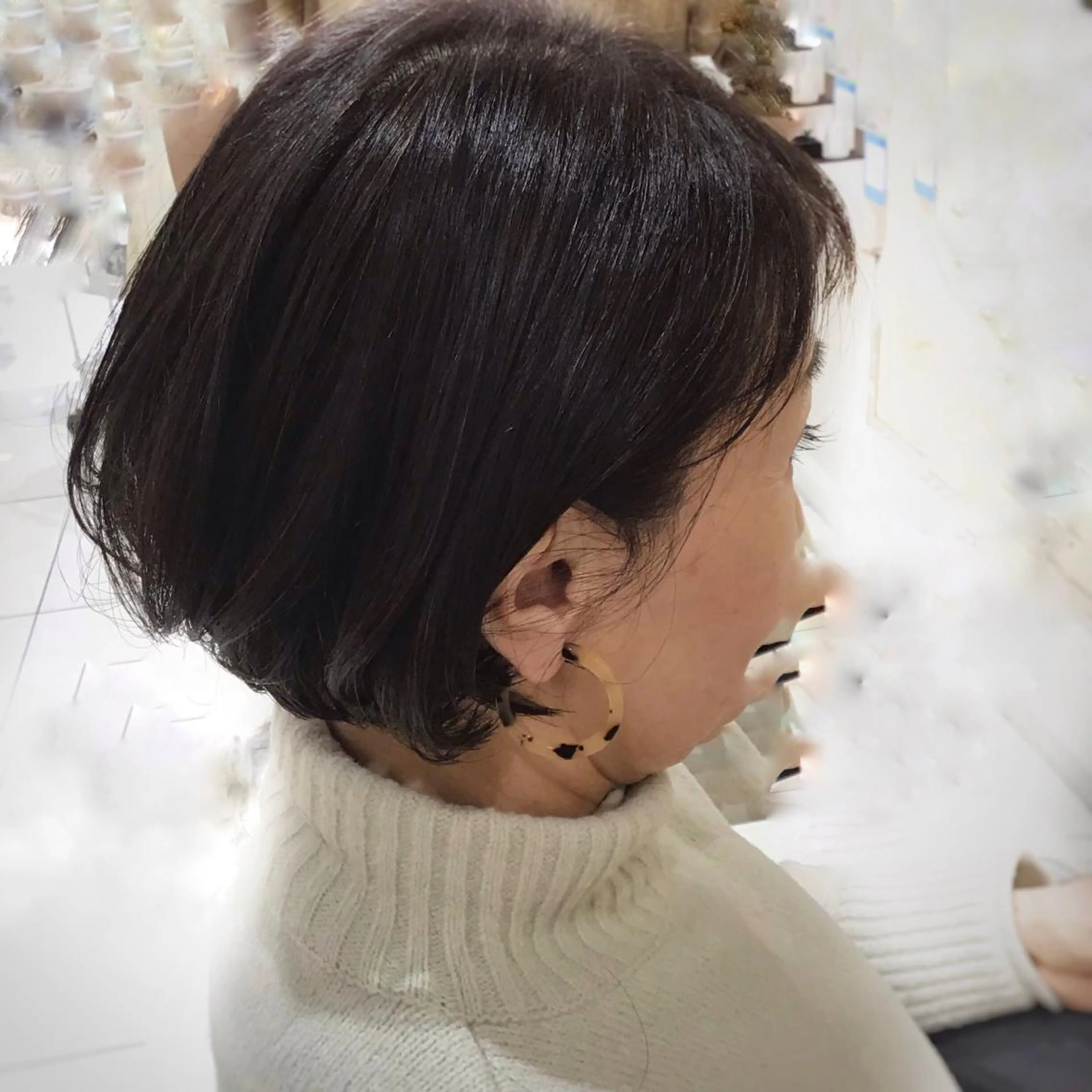 ショート カラー ショートボブ ボブ ショートヘア カット ヘアカラー トリートメント 田中 あかねのヘアスタイル