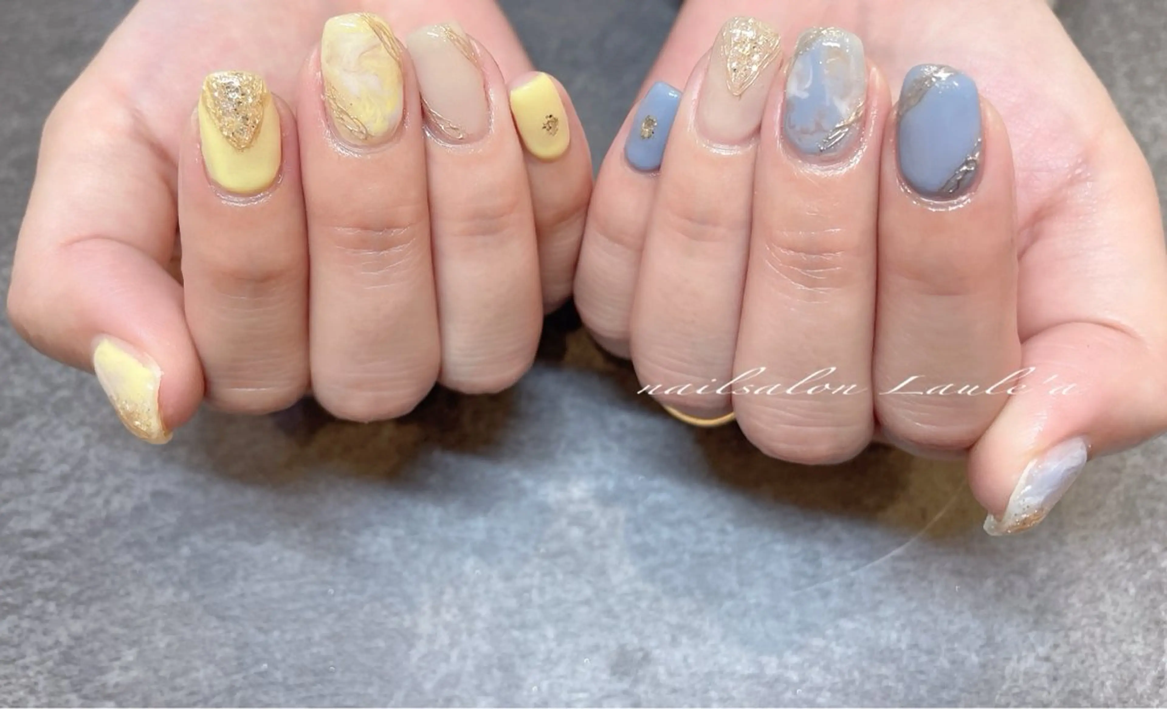 ネイル ハンドネイル nailsalon Laule'aのネイルデザイン