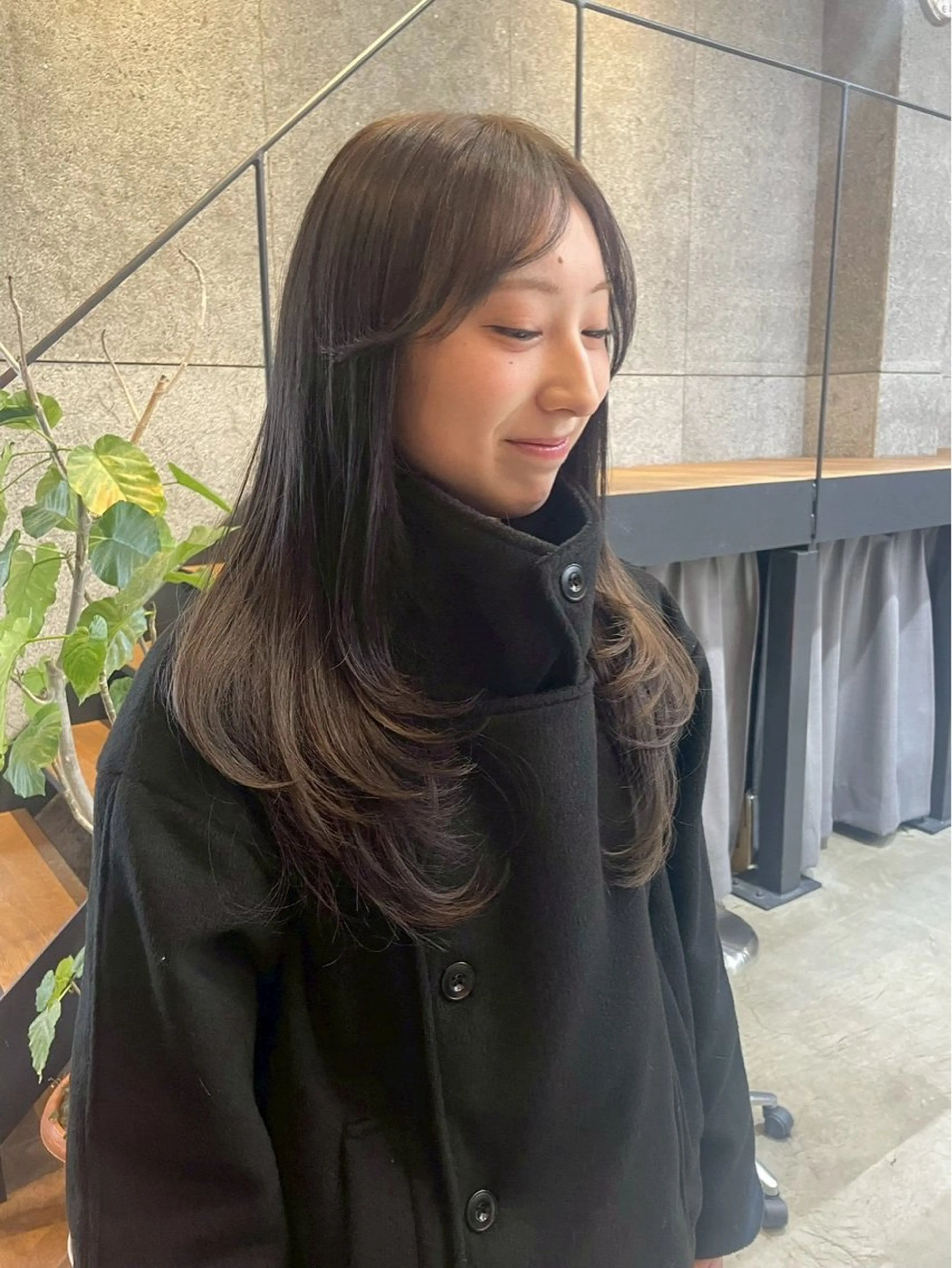 カラー 山田 茜理のヘアスタイル