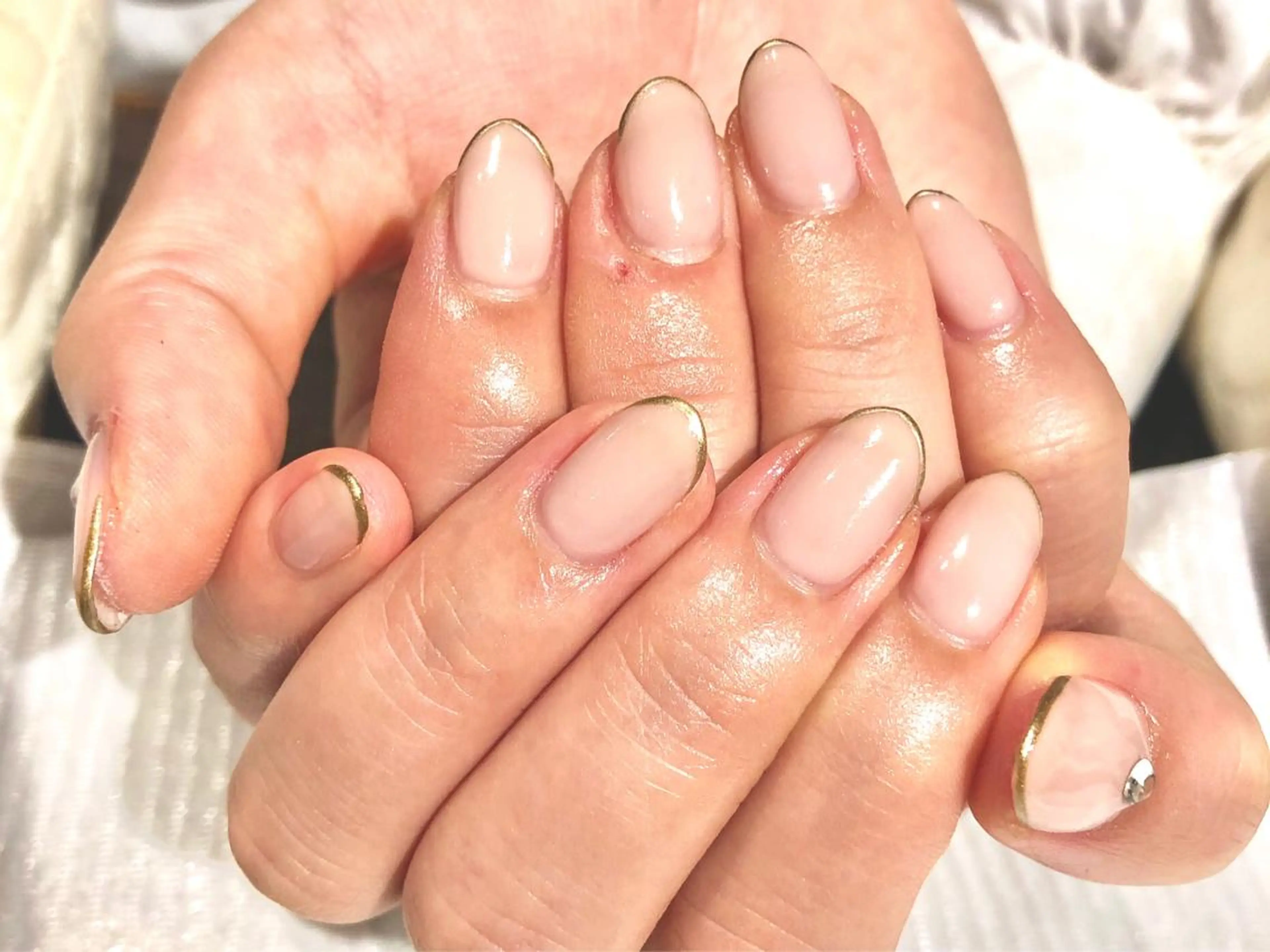 ネイル フレンチネイル TRAM-nail moriizumiのネイルデザイン