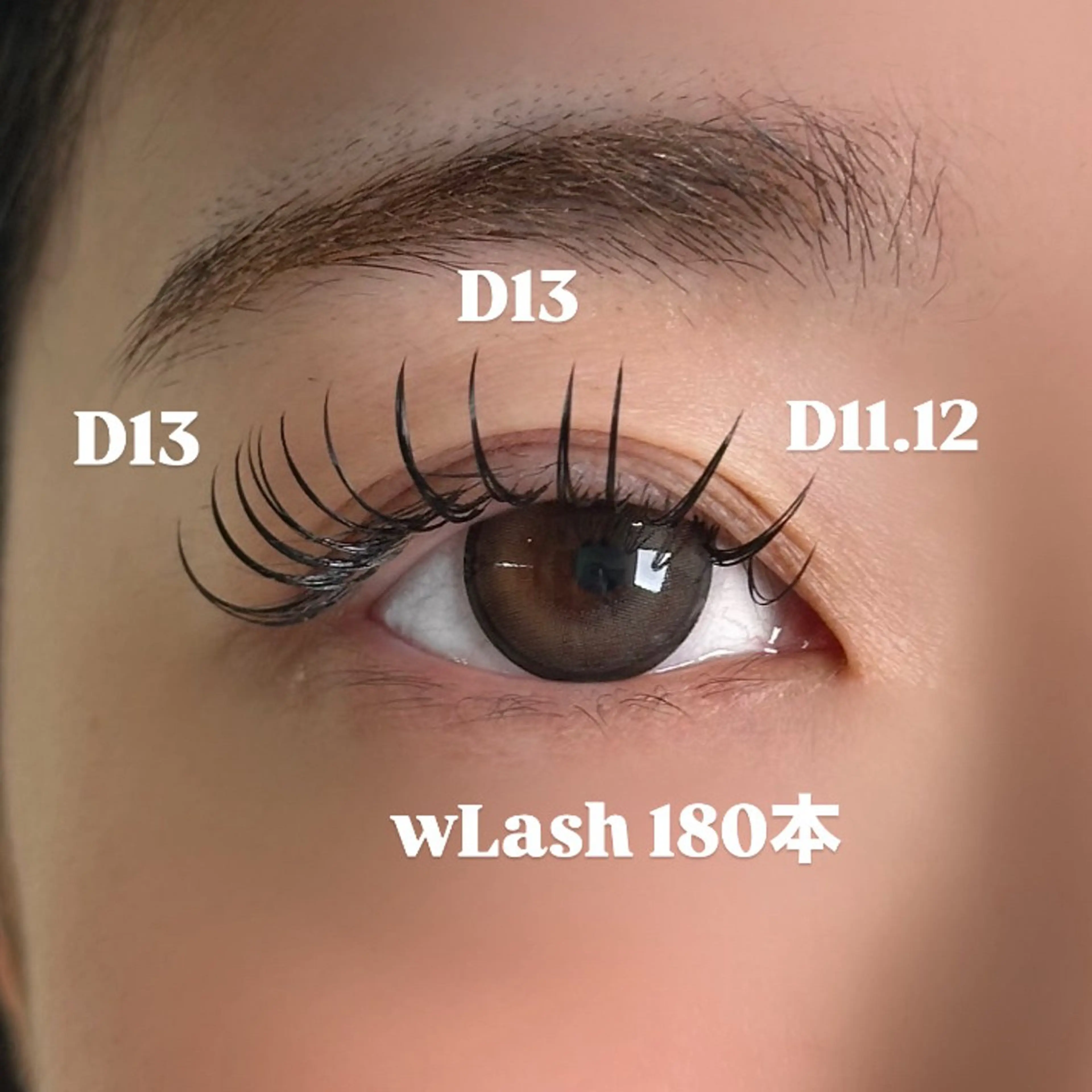 マツエク・マツパ muse Yuiのマツエク・マツパデザイン