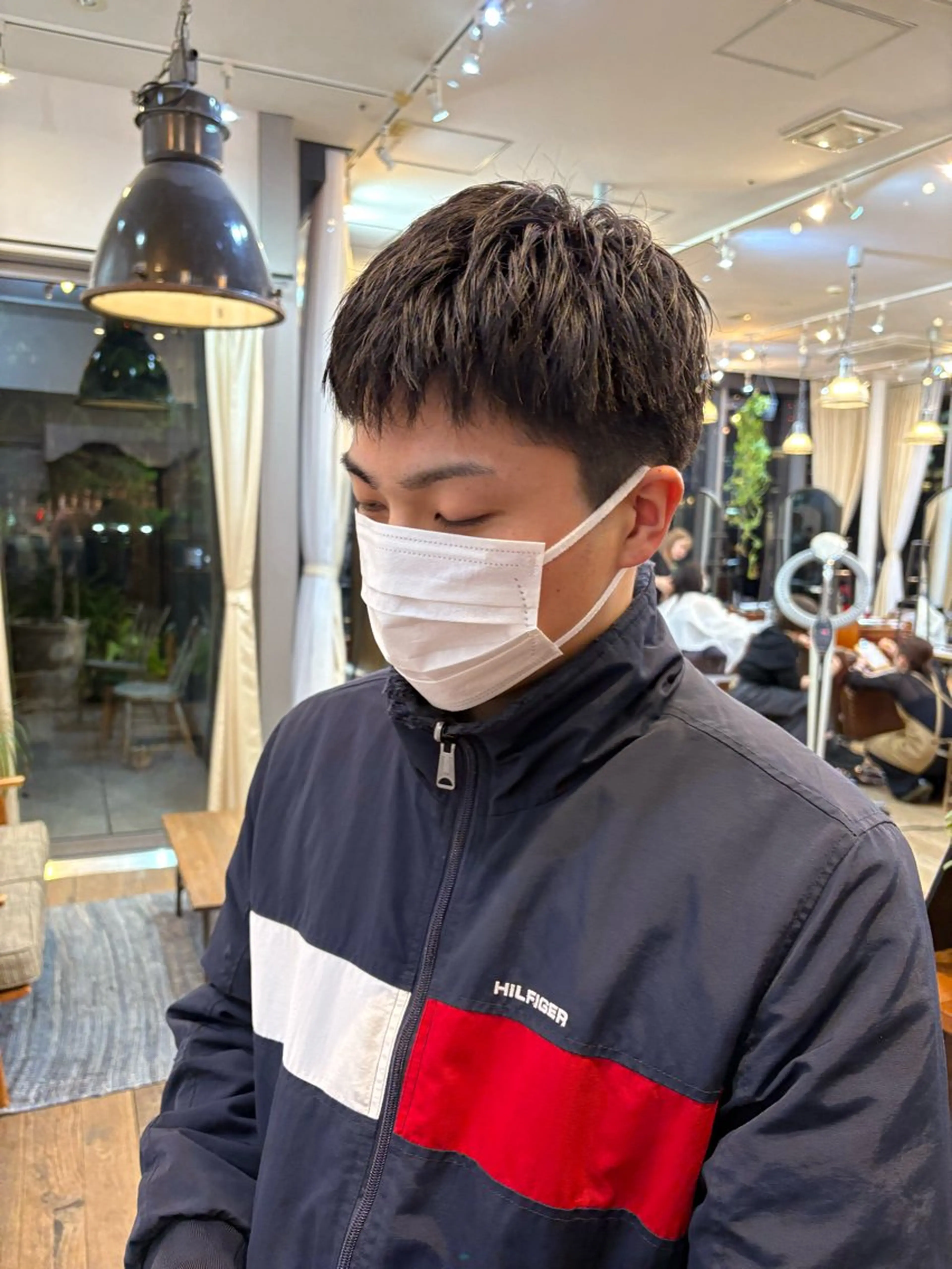 メンズ スパイキーショート カット トリートメント 似合わせカット‪// 鶴我万唯華のヘアスタイル