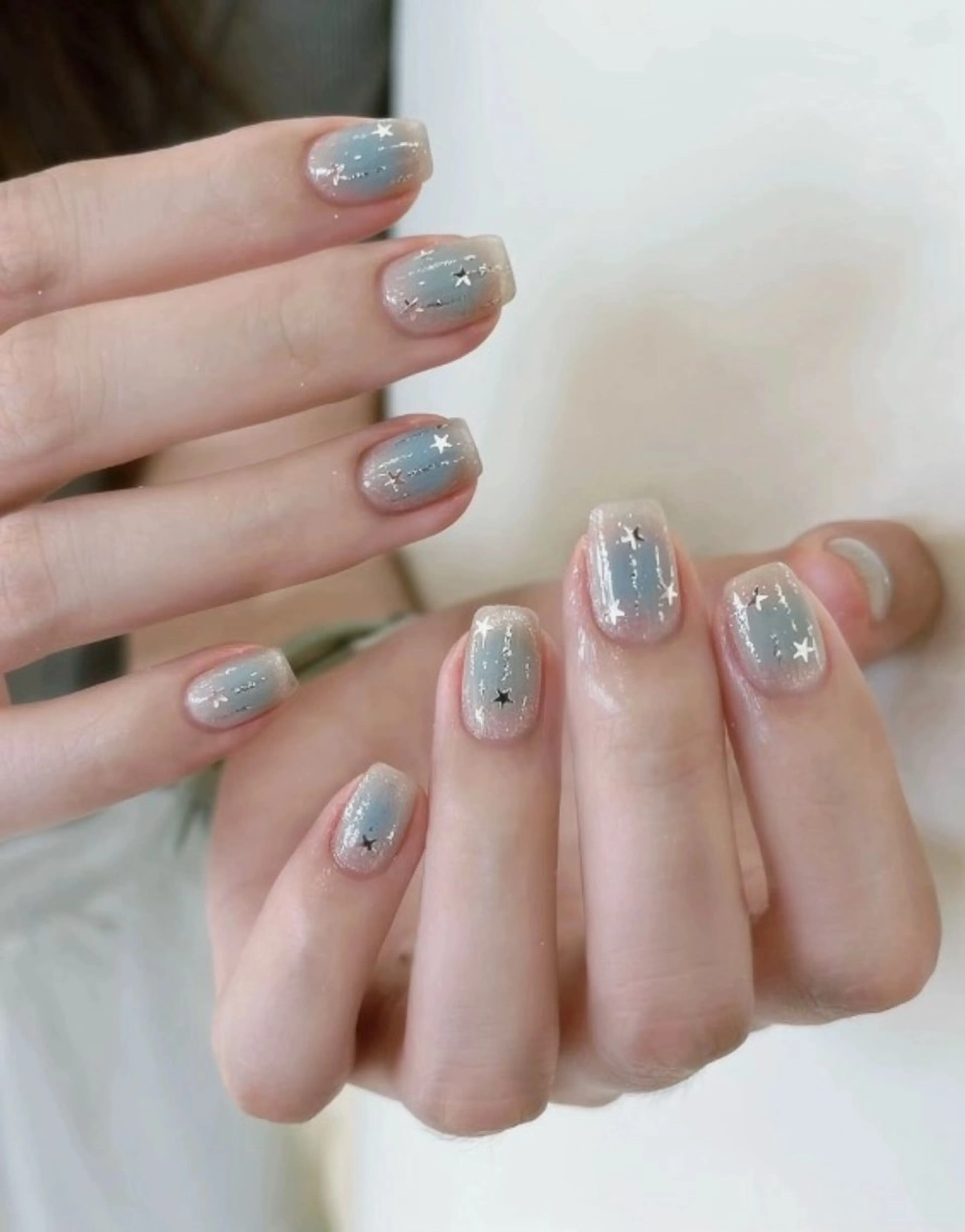 カラー グラデーションカラー ピンクカラー ハンドネイル AIN Nailのネイルデザイン