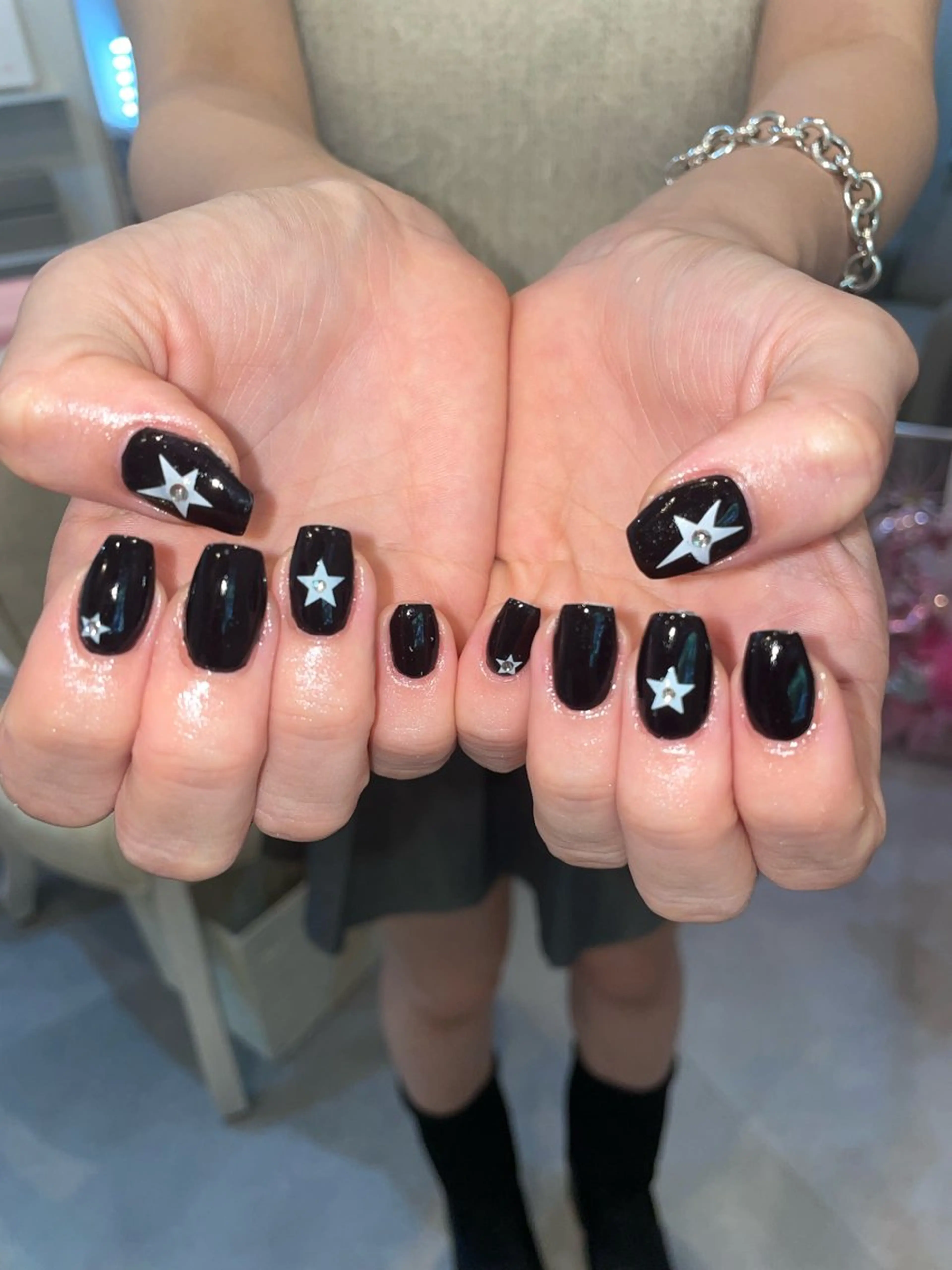 ネイル 束感まつ毛/ネイル/ LED♥KIRARAのマツエク・マツパデザイン