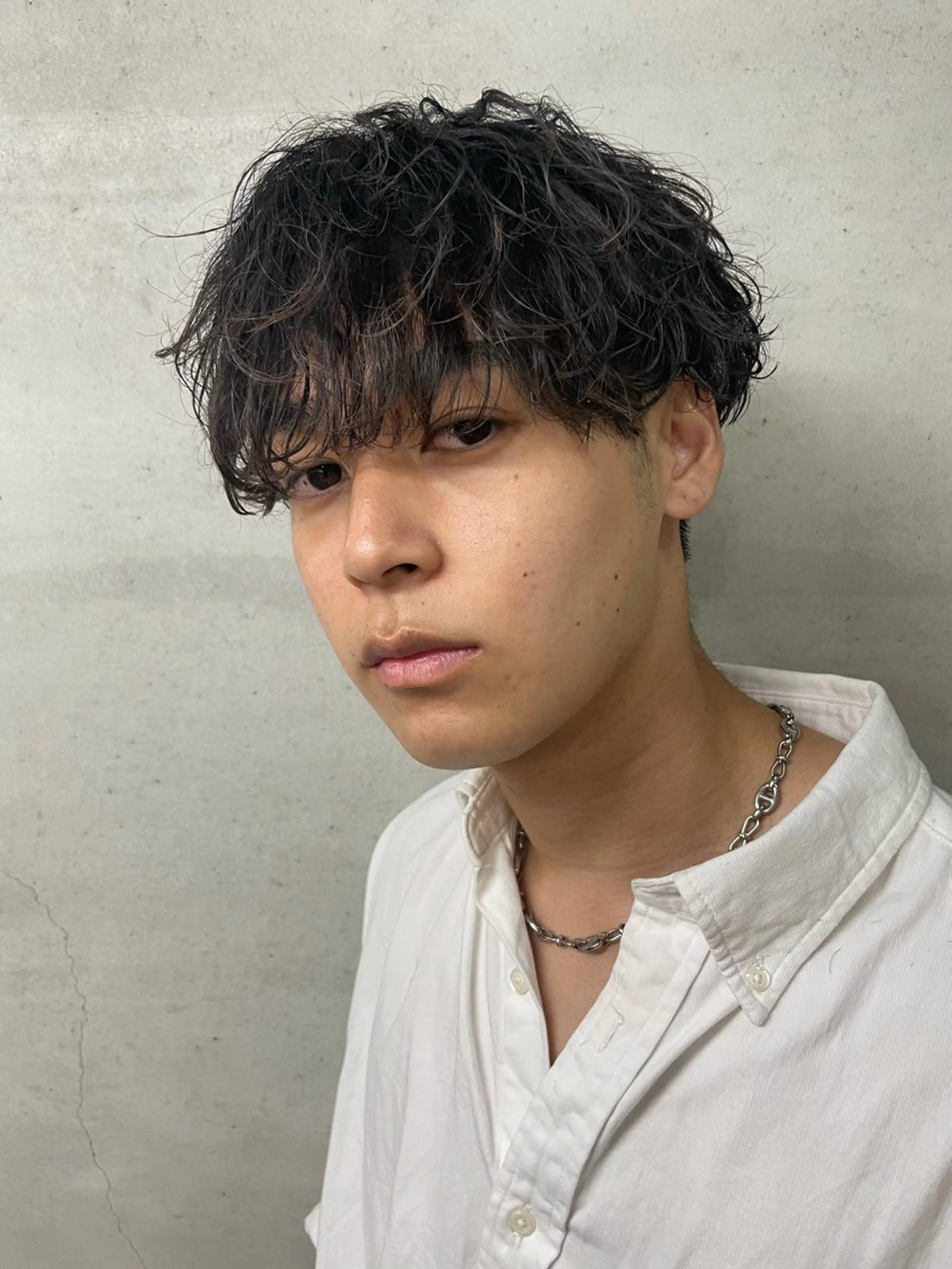 ショート カラー パーマ ヘアアレンジ メンズ カット パーマ トリートメント 亀井隆汰/メンズ専門 パーマ特化美容師のヘアスタイル
