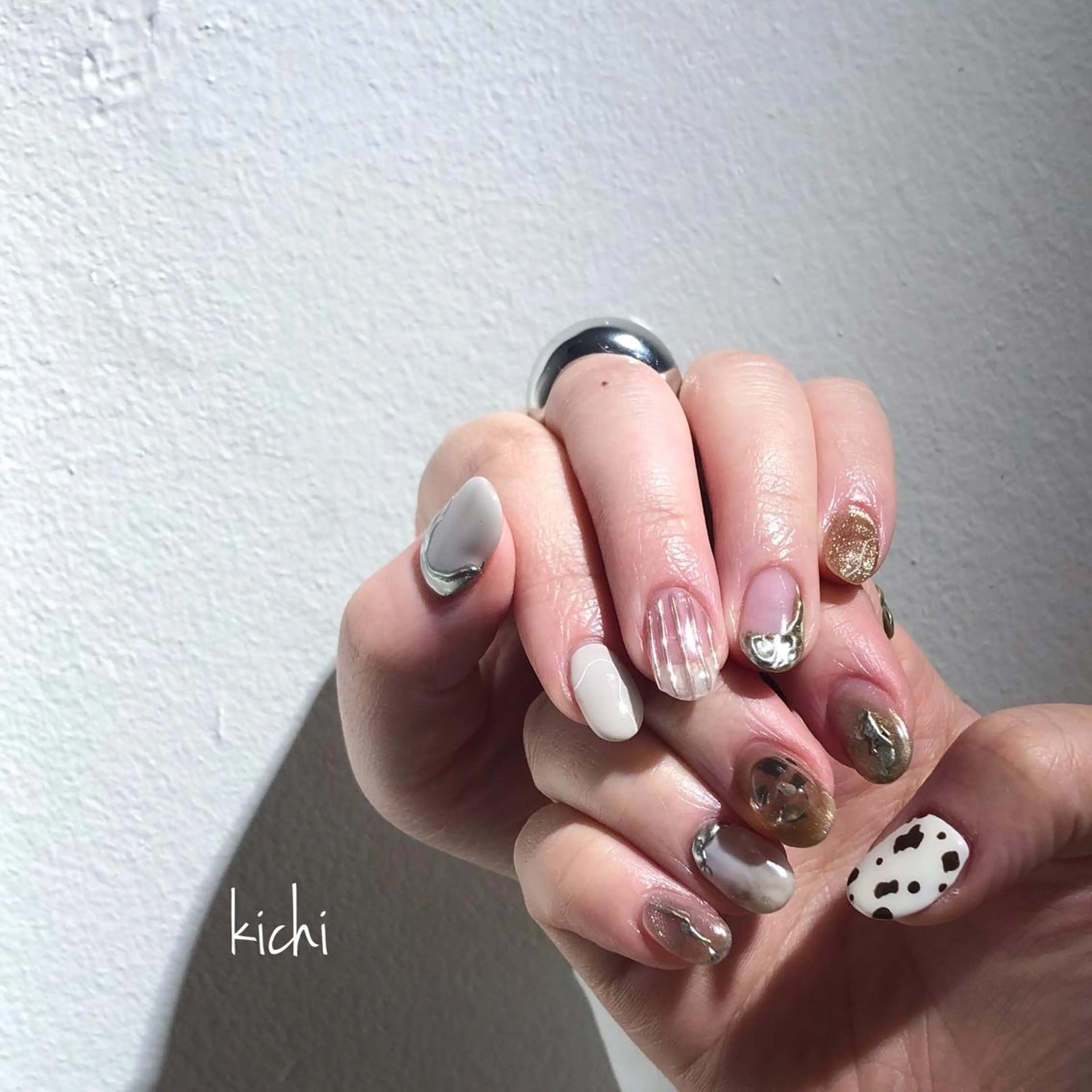 ネイル kichi･: *のネイルデザイン