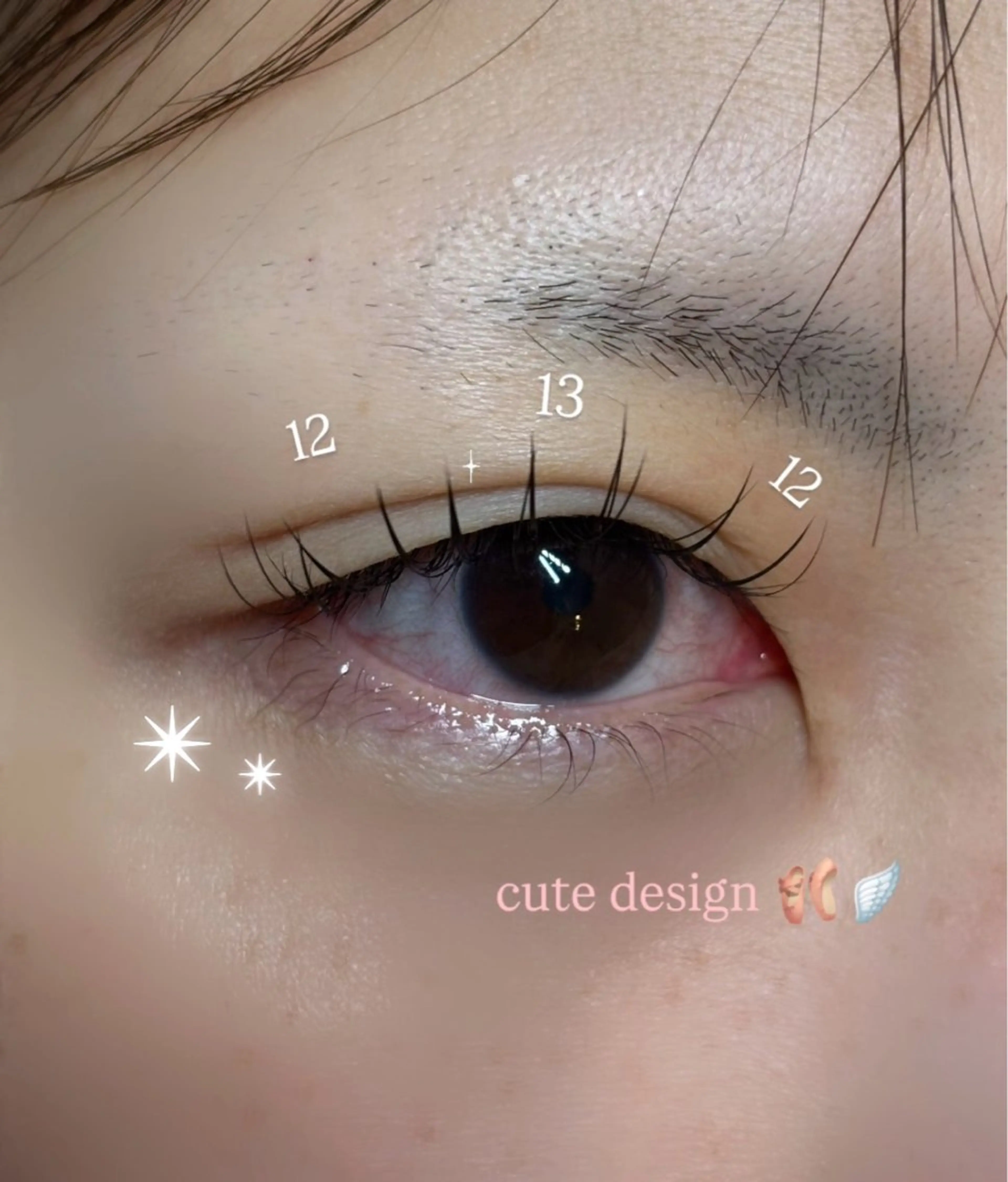 マツエク・マツパ Cカール キュート ココテラス 高橋のマツエク・マツパデザイン