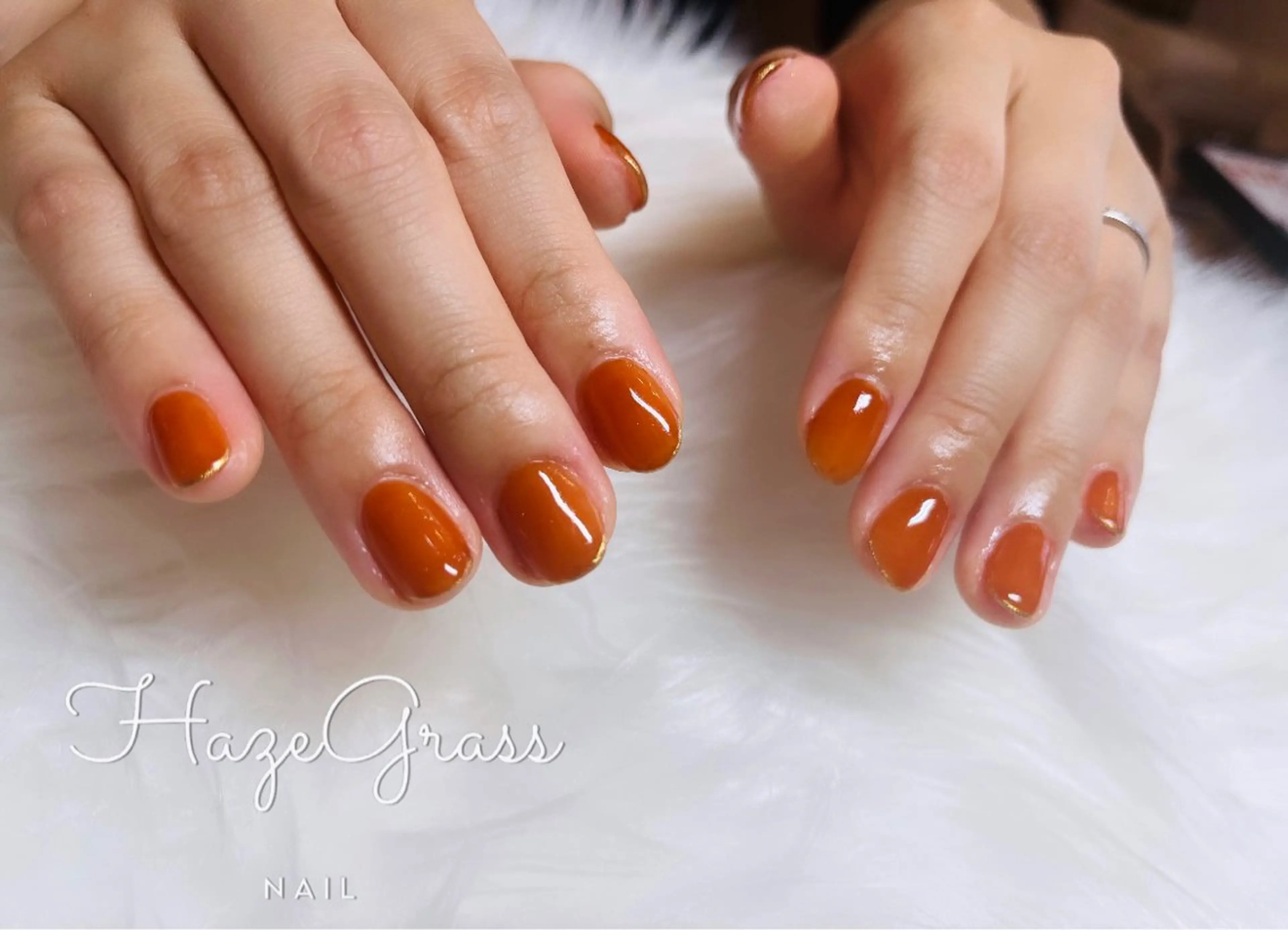 ネイル フレンチネイル HazeGrass NAILのネイルデザイン