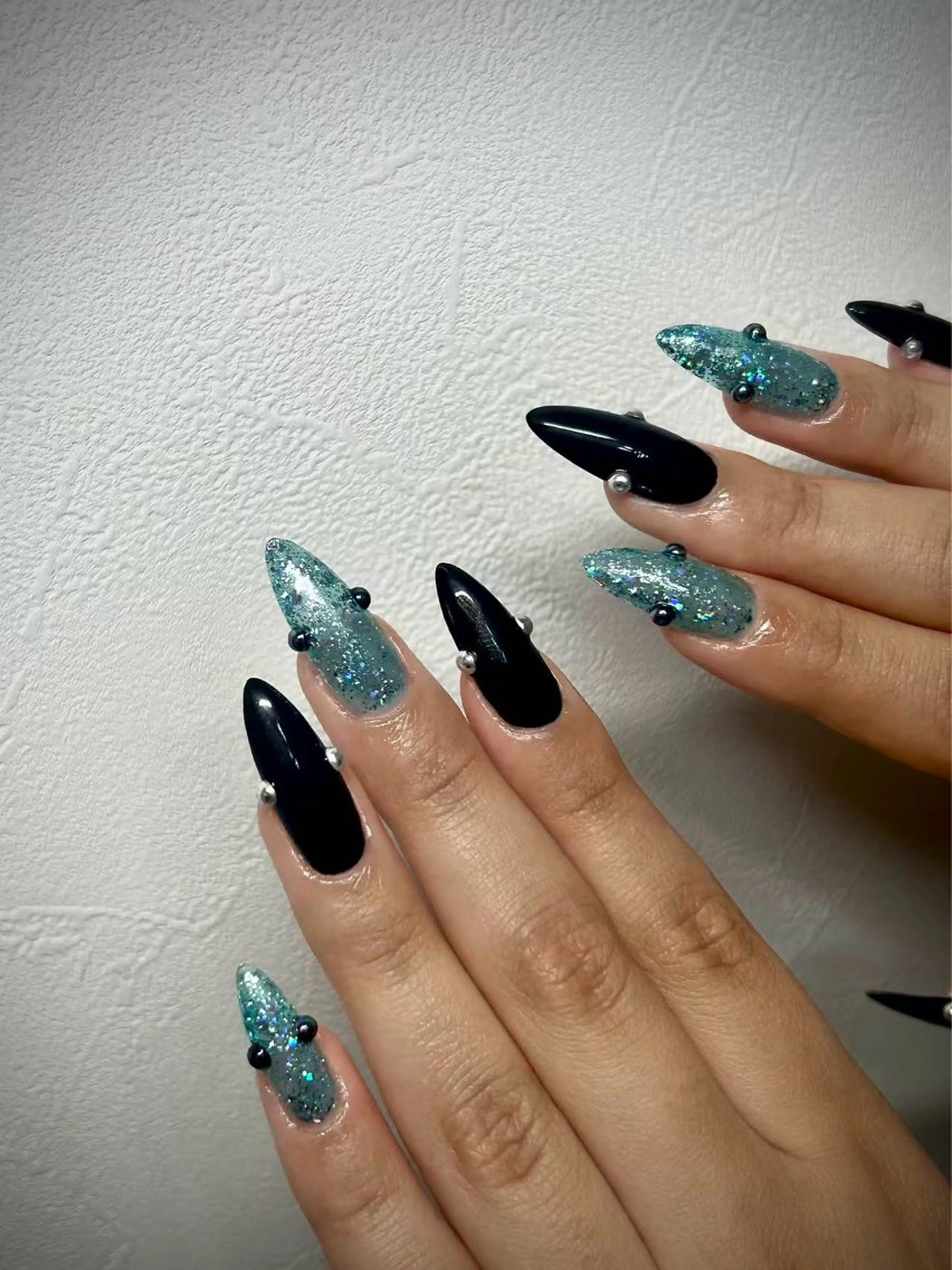 ネイル スカルプネイル シンプルネイル Lu nailsalonのネイルデザイン