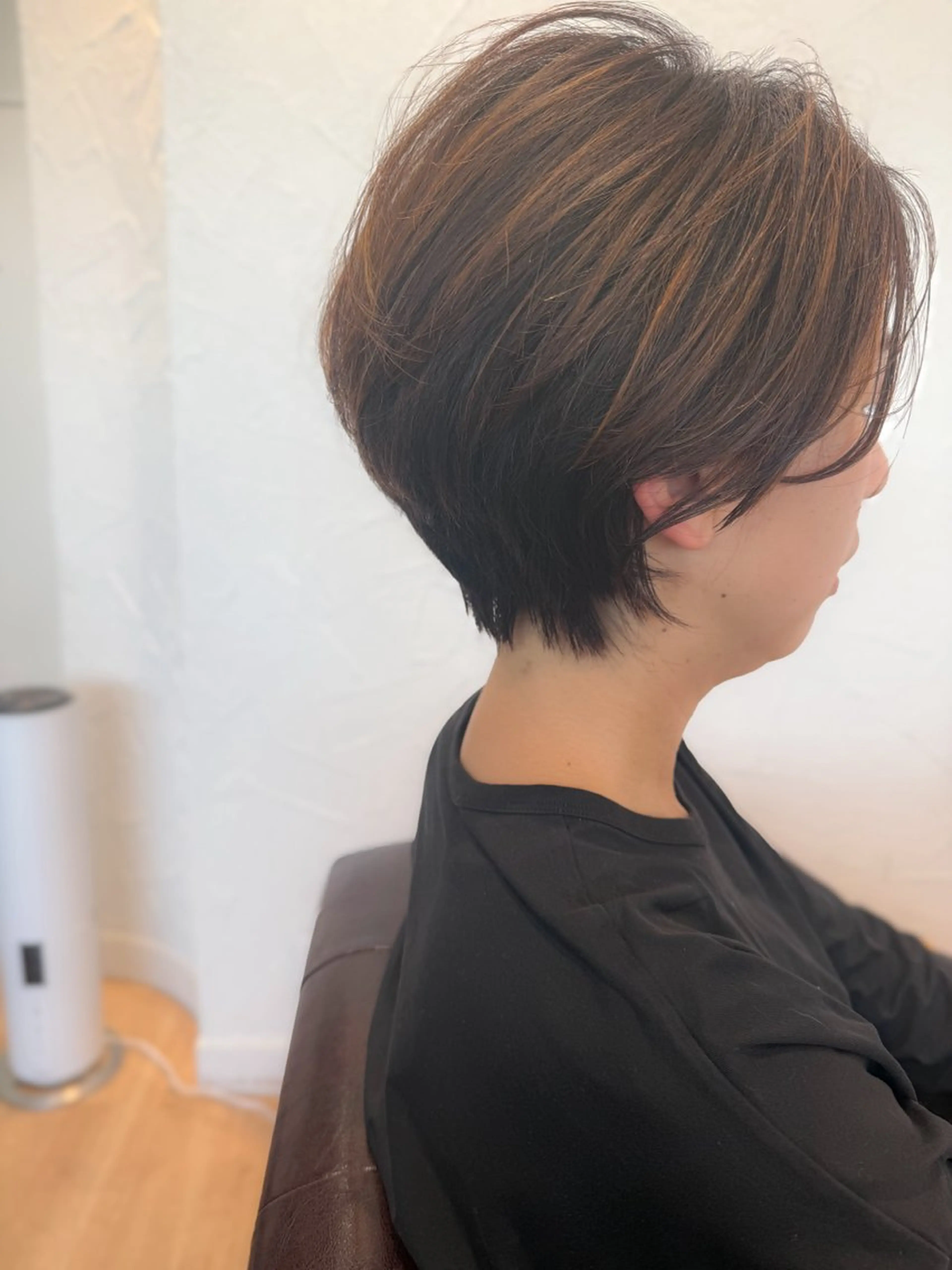 ショート 山田 有希のヘアスタイル