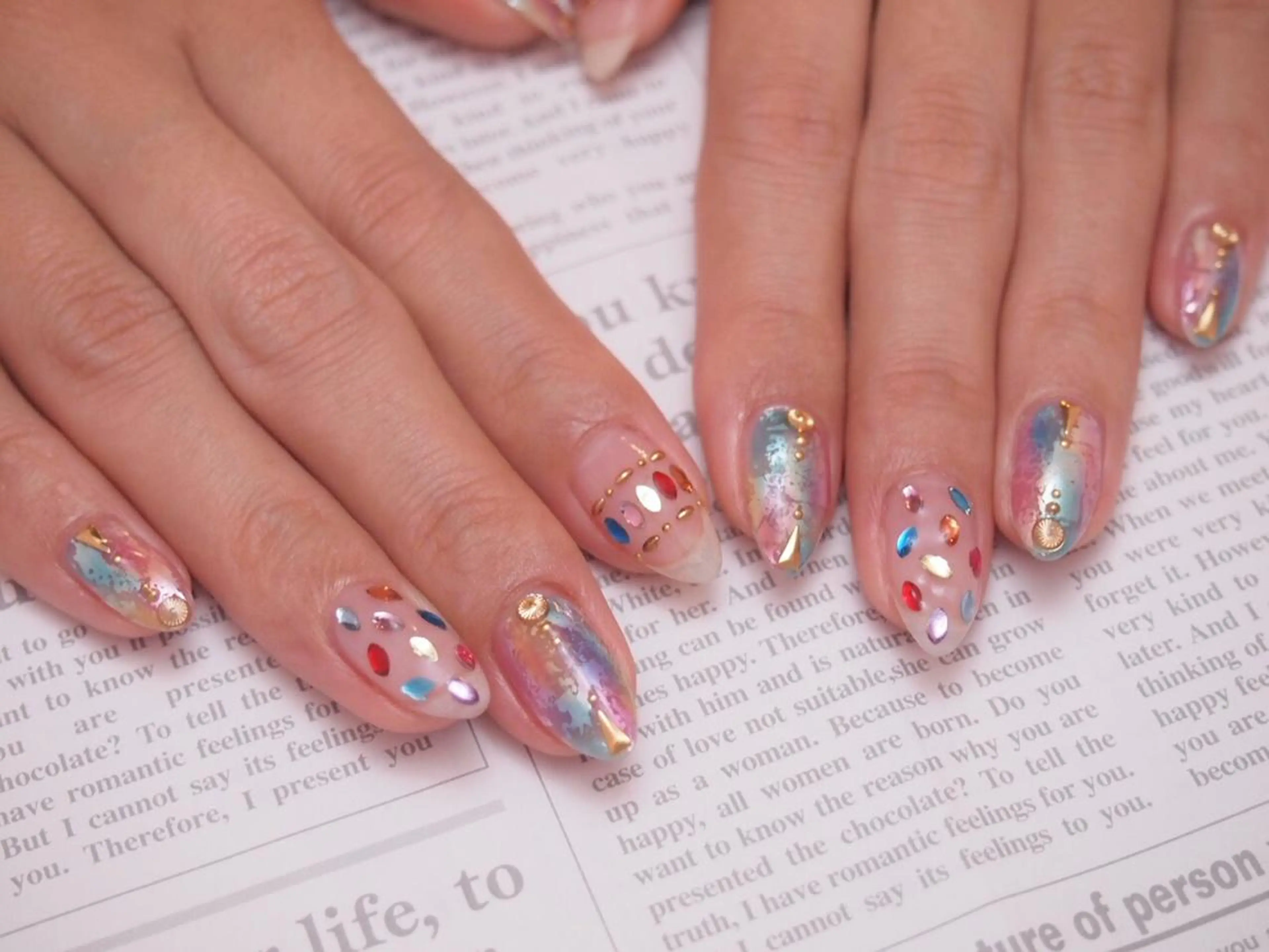 ネイル クリアネイル NAIL'S MODAのネイルデザイン