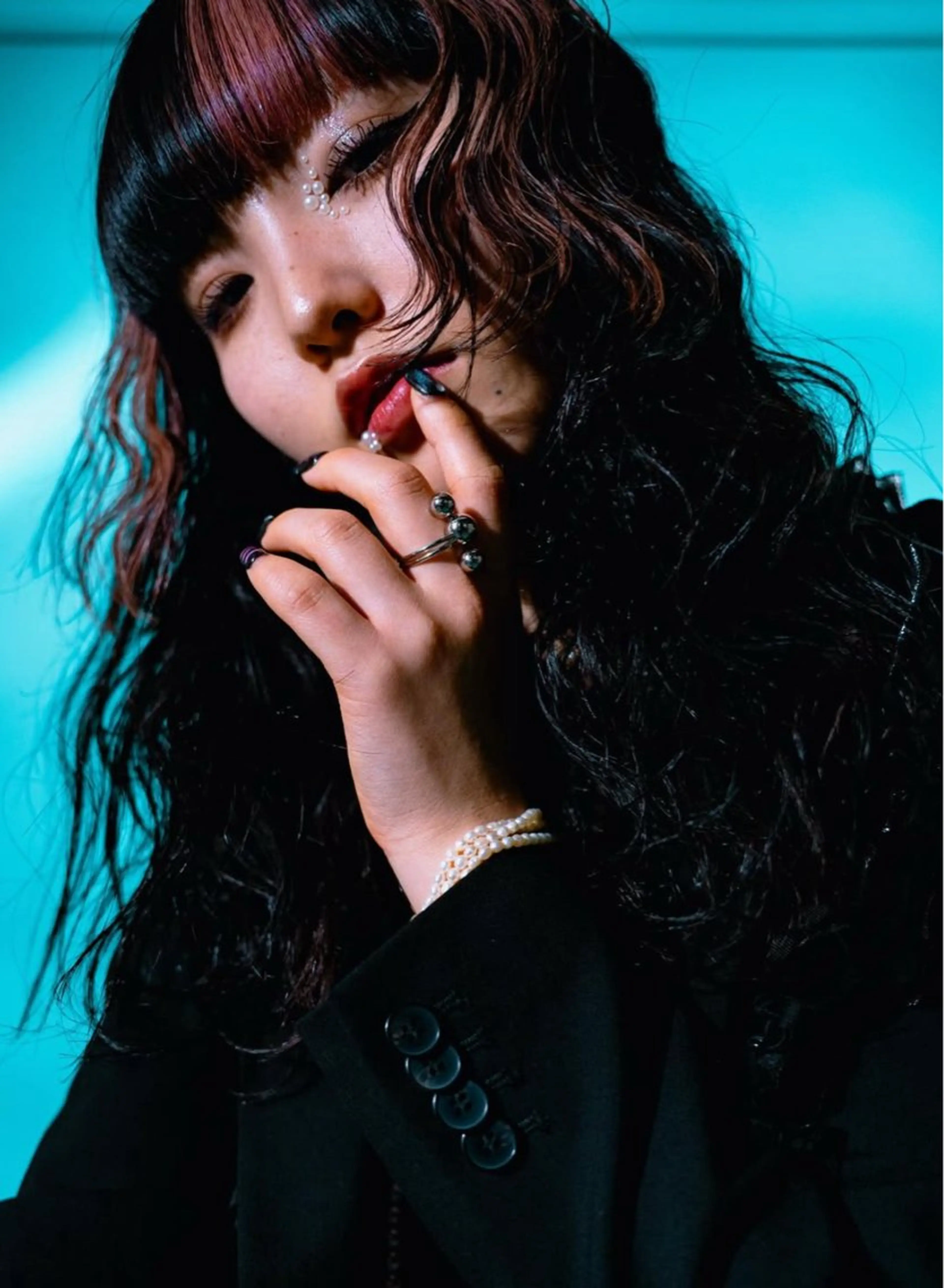 ロング パーマ 村越 琉花のヘアスタイル