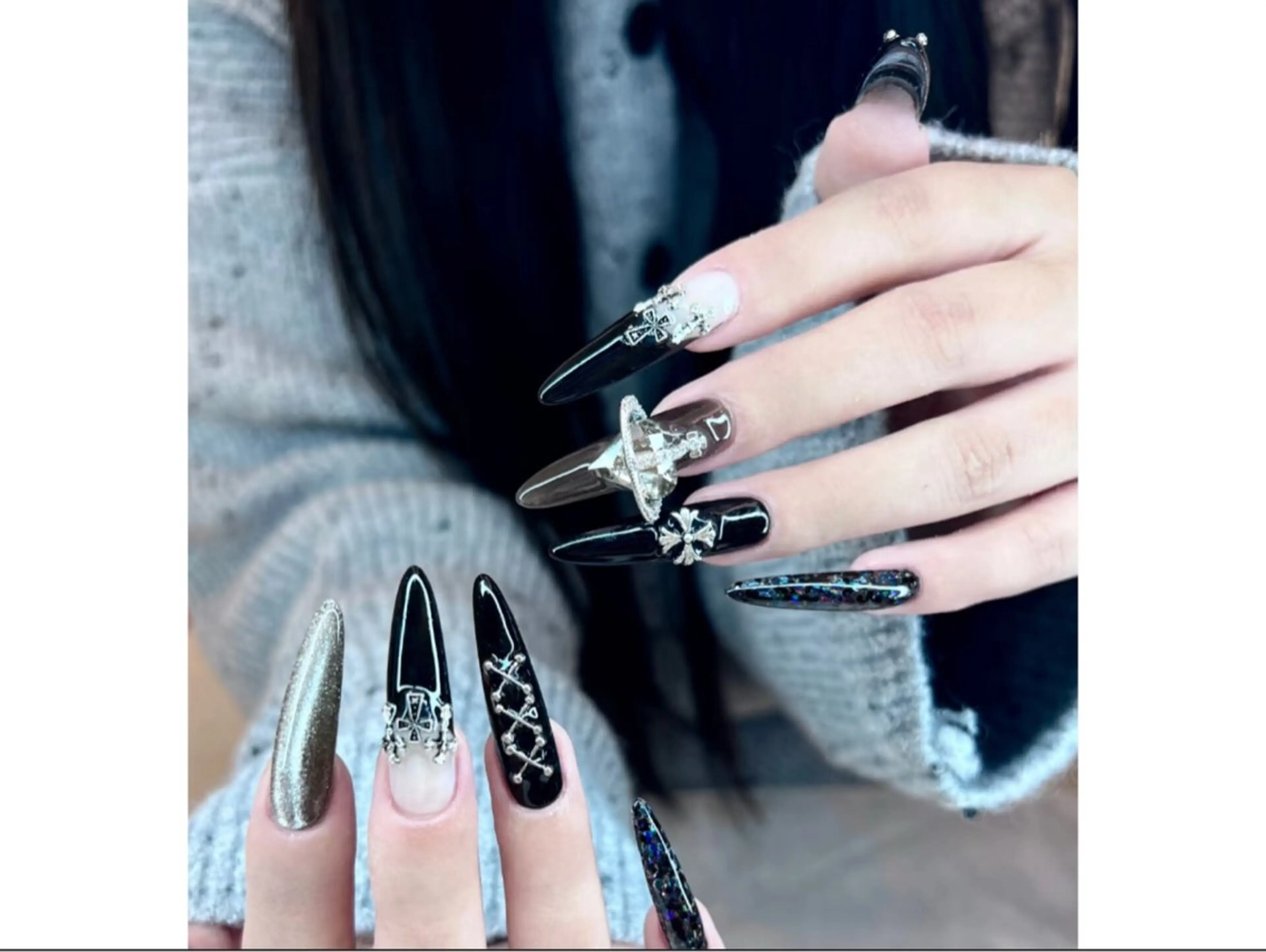 ネイル アートネイル オーロラネイル チークネイル フレンチネイル ガラスフレンチ ハンドネイル 🎀🎀YooLi Nail Salonのネイルデザイン