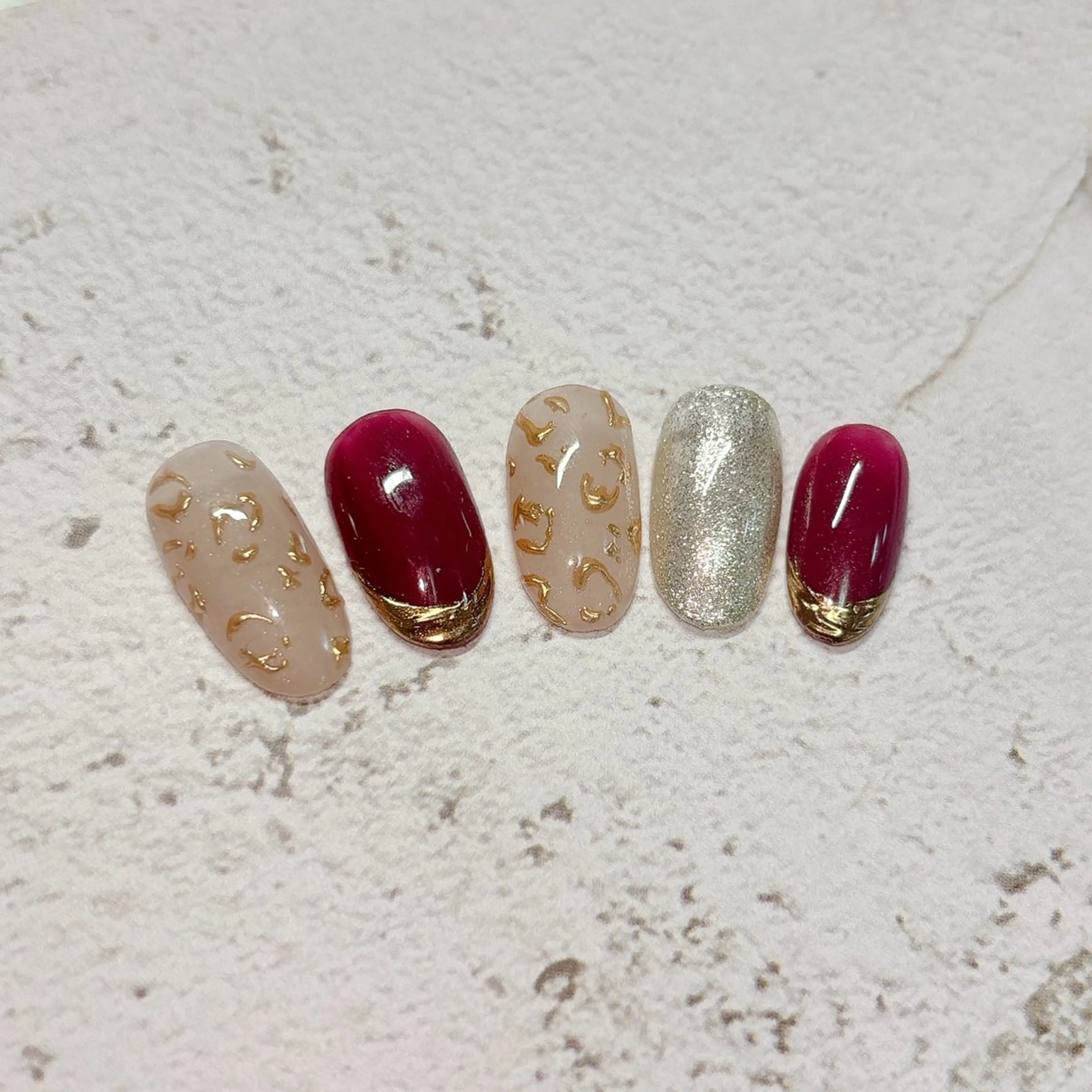 ネイル ハンドネイル アネラ もか.⋆𝜗𝜚のネイルデザイン