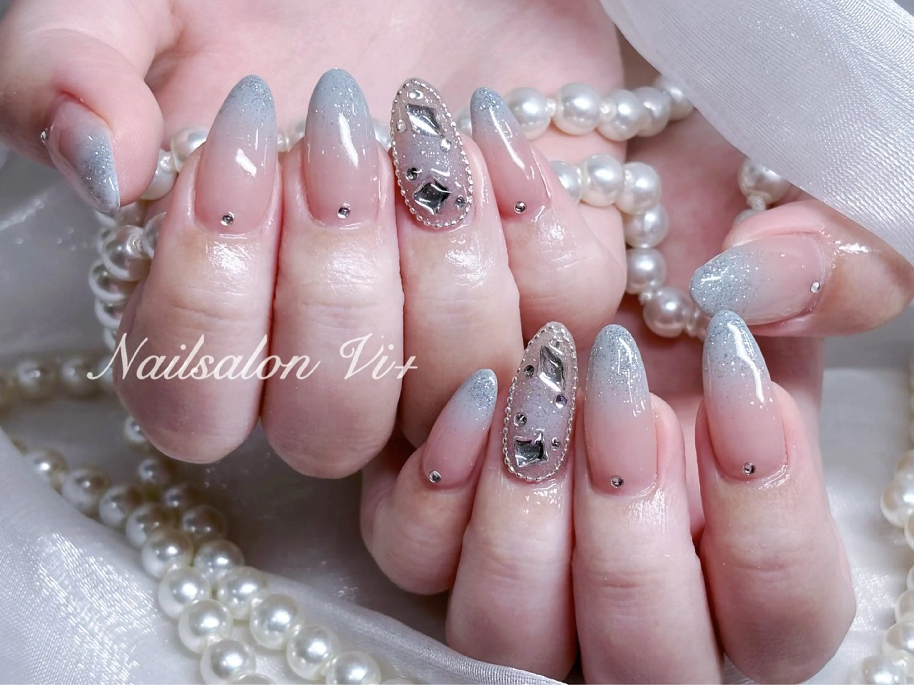 ネイル ハンドネイル Nailsalon Vi+ももか🩷のネイルデザイン