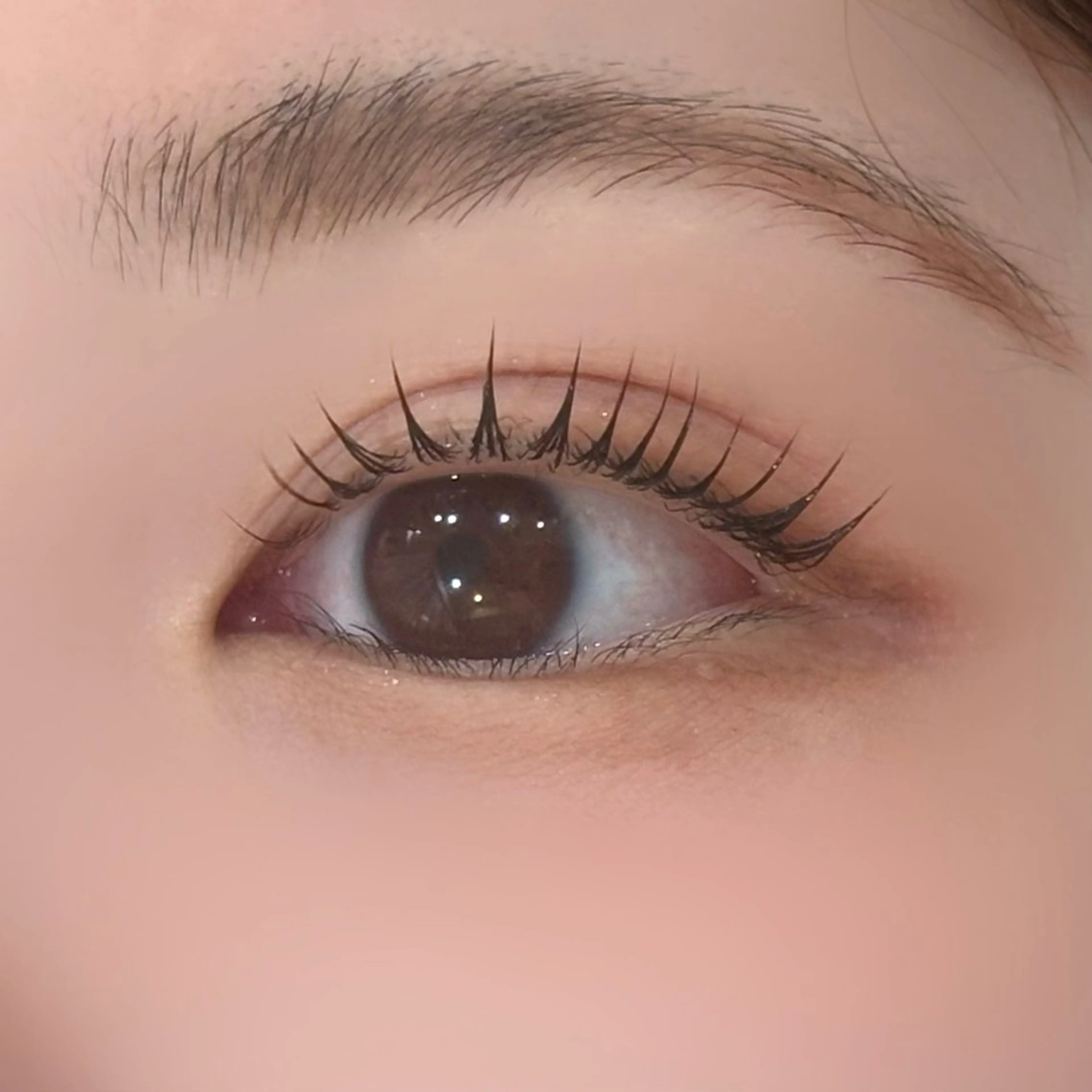 マツエク・マツパ Cカール Lカール パリジェンヌラッシュリフト 一重×まつ毛パーマ eyelash Zen　manakaのマツエク・マツパデザイン