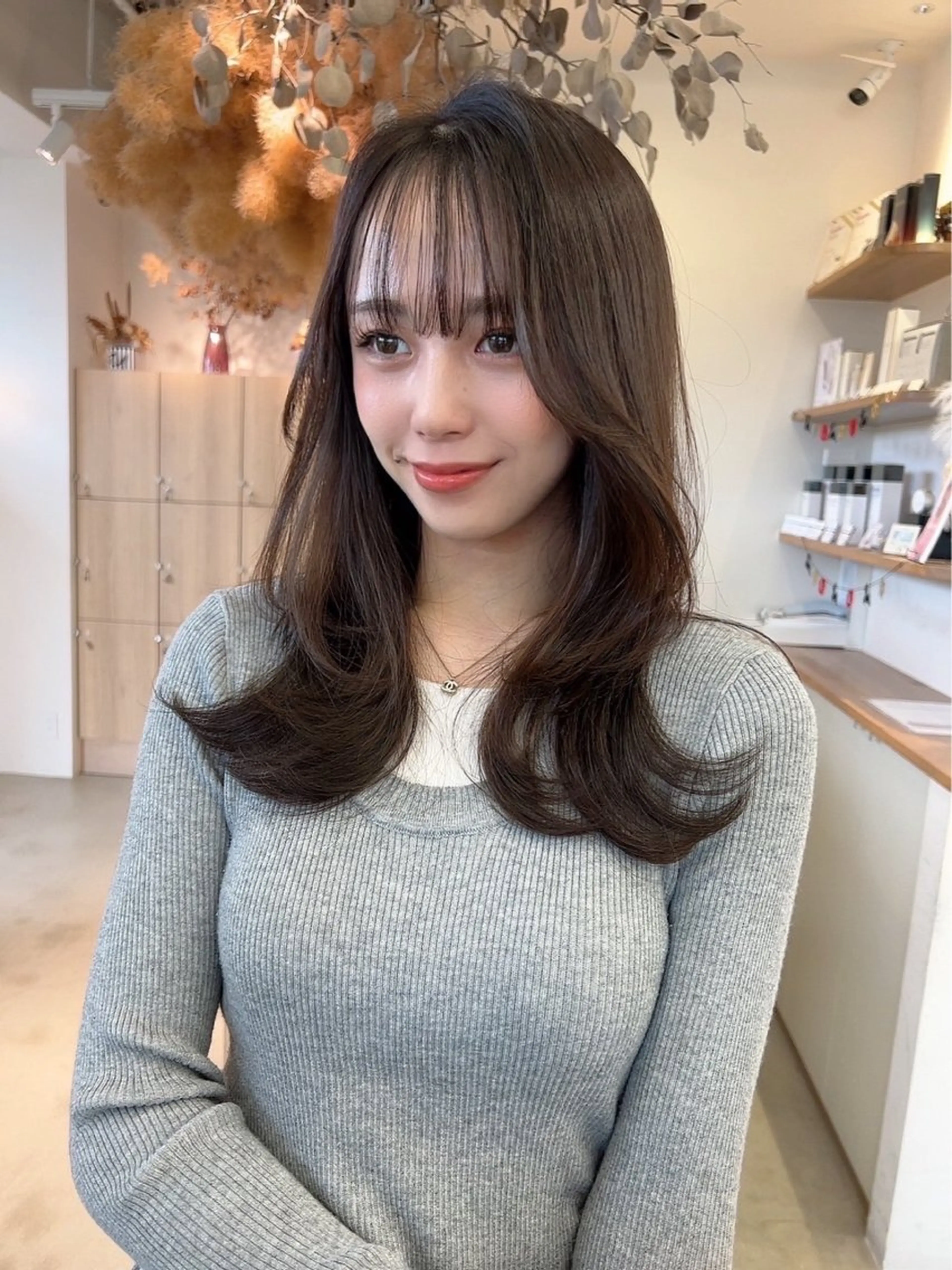 【人気No.1👑】骨格に合わせレイヤーカット+カラー+3step TRの写真